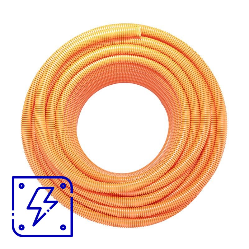 Eletroduto Corrugado Reforçado Flexível DN32 1" Tramontina 25 m 1 UN. EMB.MINIMA