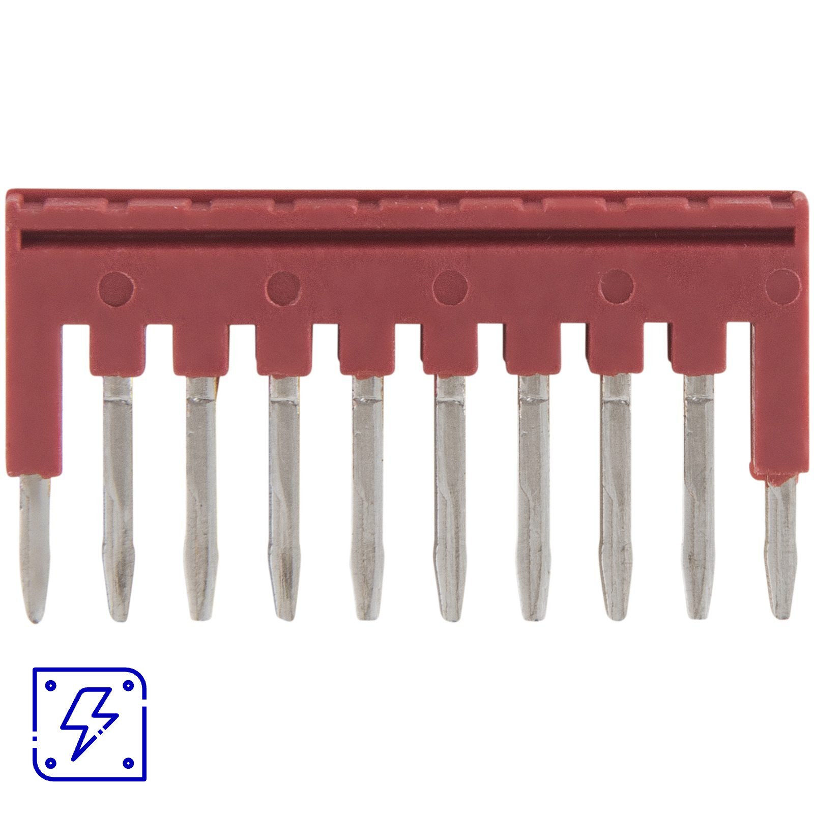 Barra de Conexão para Borne Push-In 1,5 mm² com 10 Conexões Tramontina TPB-BC1.5/10P, 10 peças. 1 UNIDADES EMB.MINIMA