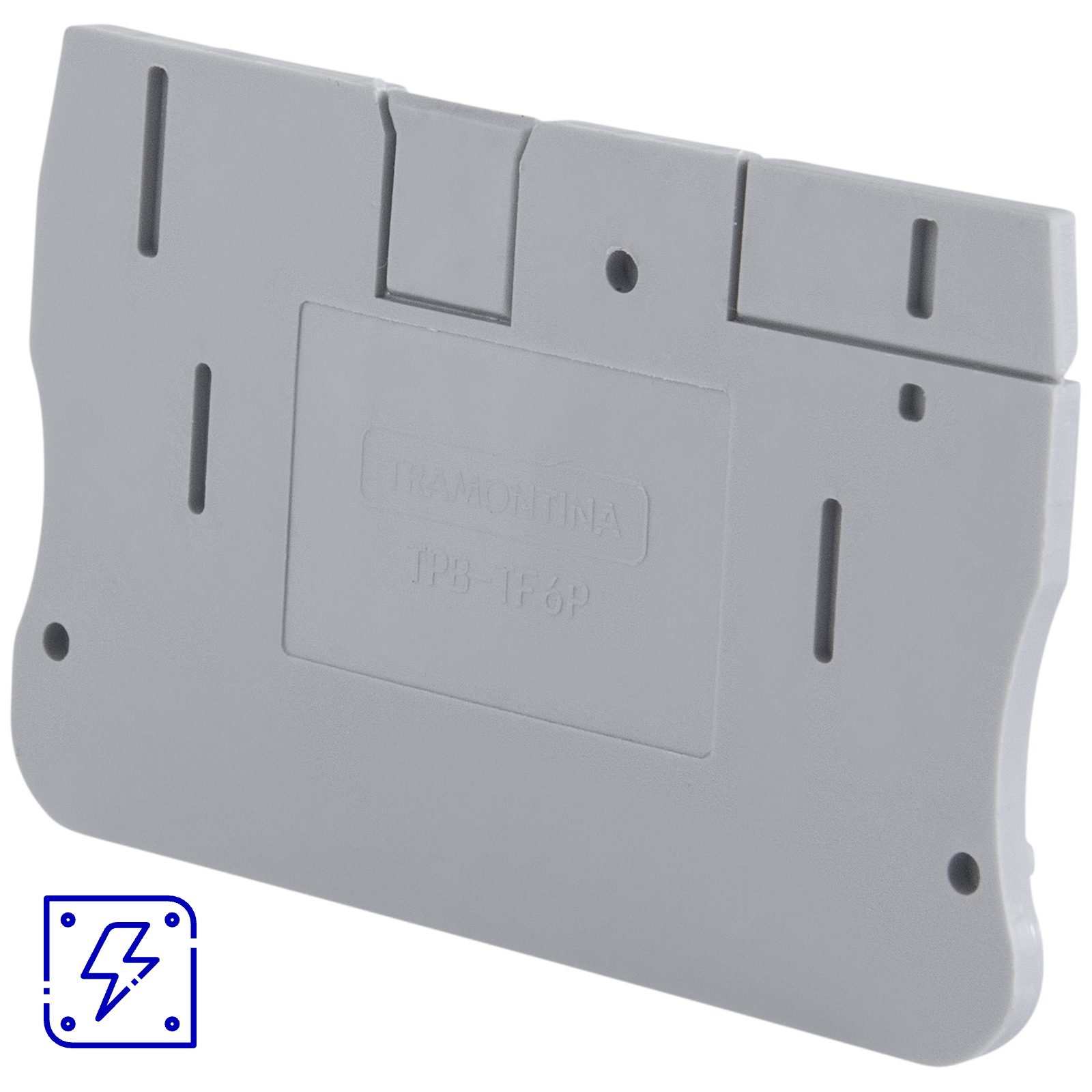 Tampa Lateral para Borne de Conexão Push-In 6 mm² Tramontina TPB-TF6P, 20 peças . 1 UNIDADES EMB.MINIMA