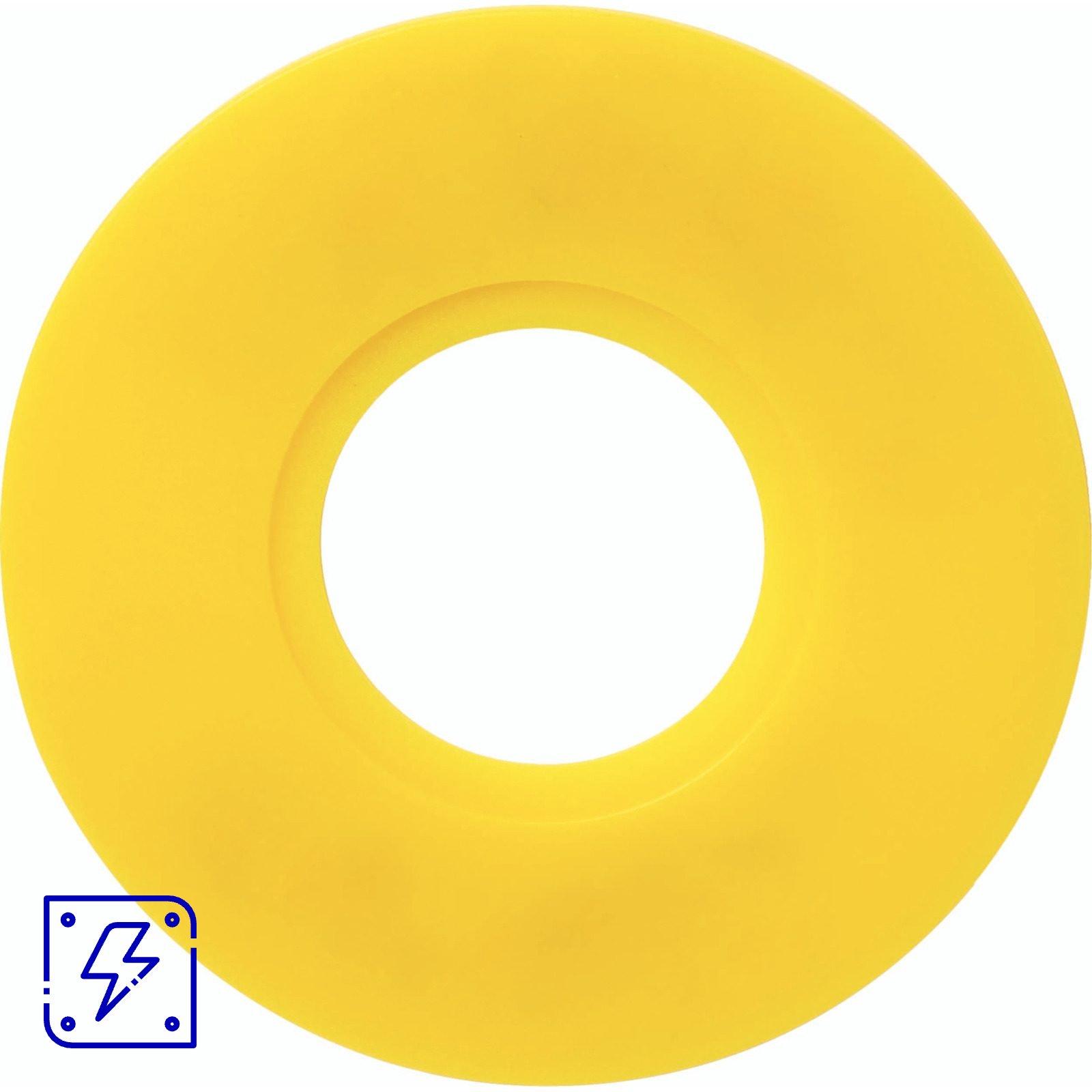 Identificador para Botão de Emergência Tramontina TRP2-BY9101 60 mm sem Impressão 1 UNIDADES EMB.MINIMA