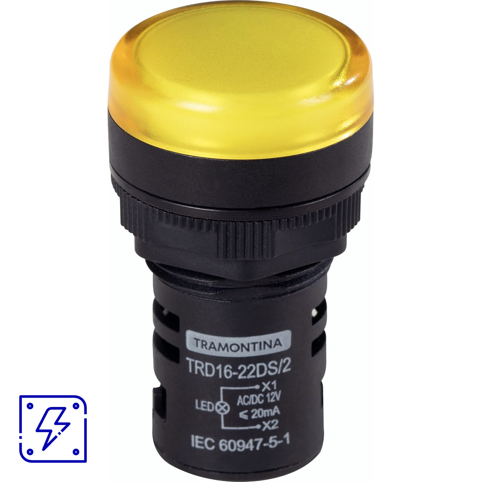 Sinalizador Tramontina TRD16-22DS/2 12 V Amarelo 10 UNIDADES EMB.MINIMA