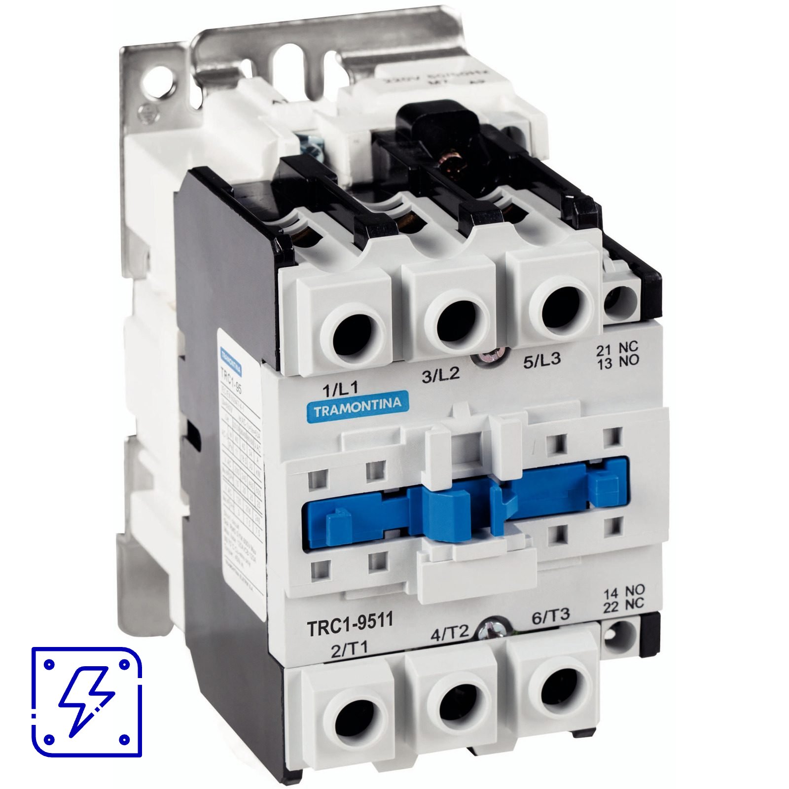 Contator Tripolar Tramontina TRC1-9511 95 A 220 Vca 1NA+1NF 1 UNIDADES EMB.MINIMA