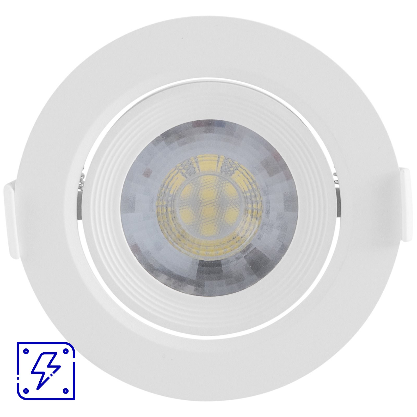 Spot Led Redondo 7 W - 6500K Branco Tramontina 50 UNIDADES EMB.MINIMA