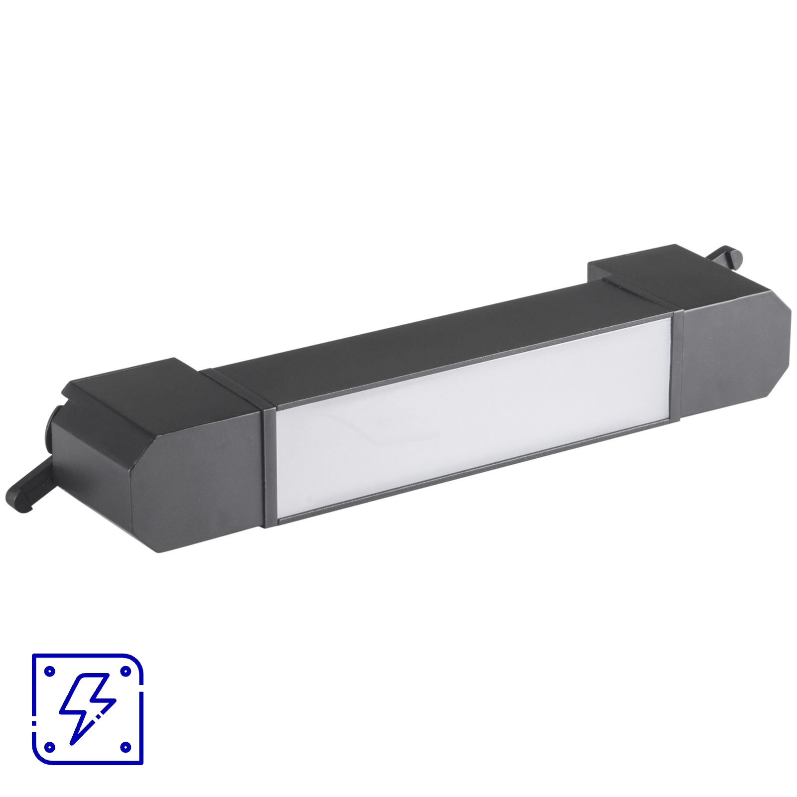 Luminária Difusa 10 W Tramontina Preta 6500 K Luz Branca 200 mm 20 UNIDADES EMB.MINIMA