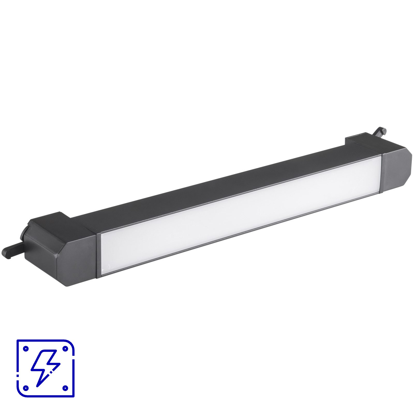 Luminária Difusa 20 W Tramontina Preta 6500 K Luz Branca 340 mm 20 UNIDADES EMB.MINIMA