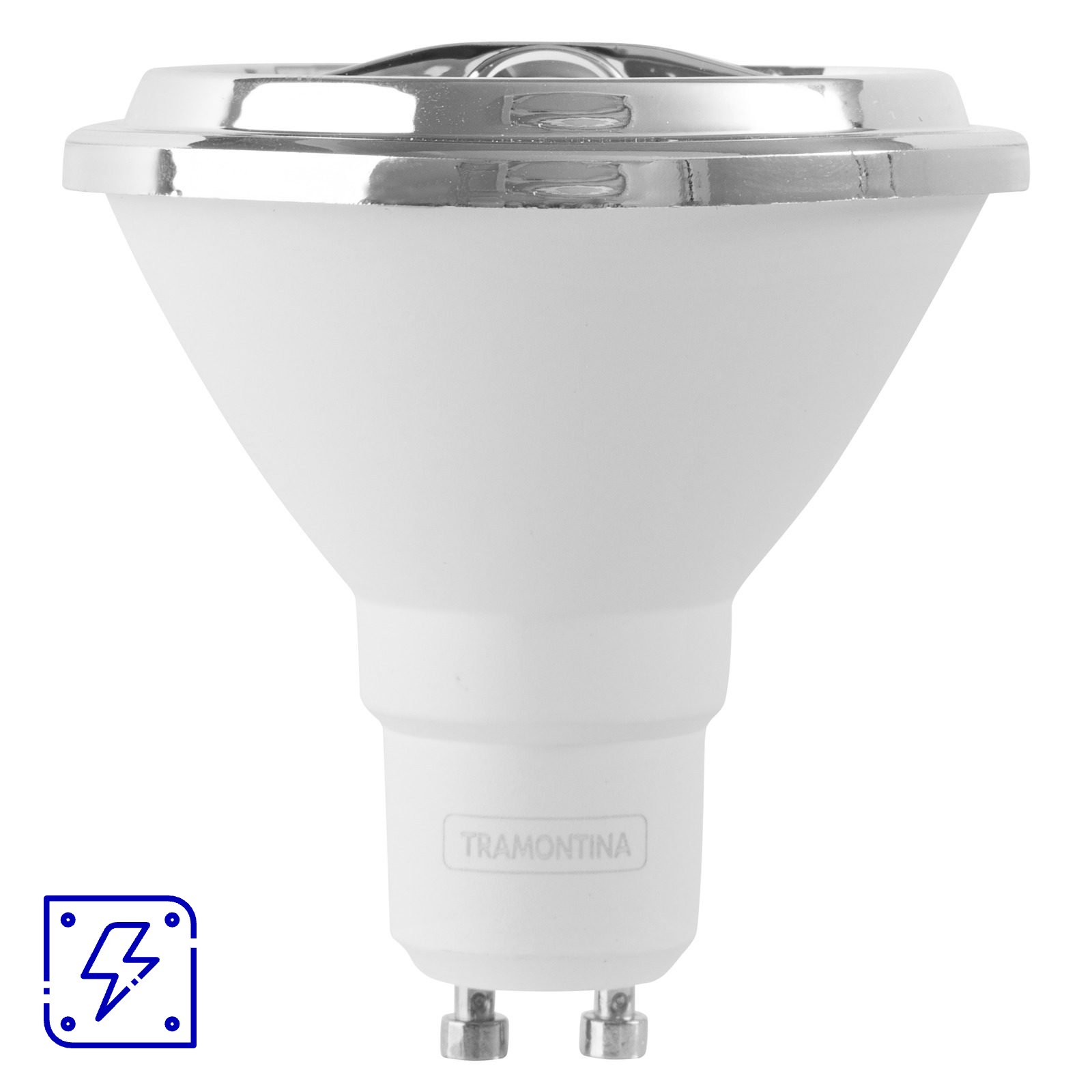 Lâmpada LED direcional AR70 Tramontina 49 W 2700 K Bivolt Luz Amarela 20 UNIDADES EMB.MINIMA