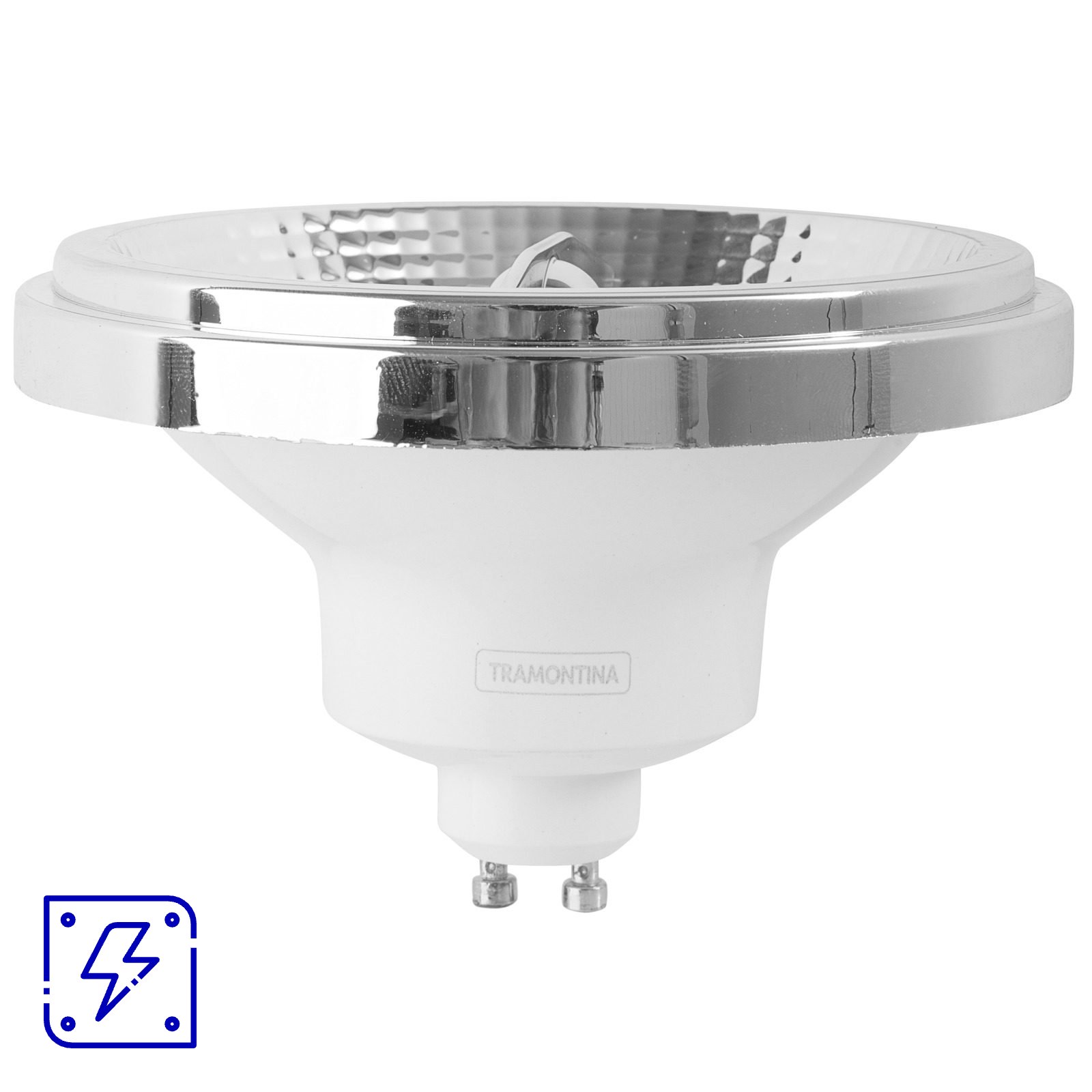 Lâmpada LED direcional AR111 Tramontina 12 W 2700 K Bivolt Luz Amarela 20 UNIDADES EMB.MINIMA