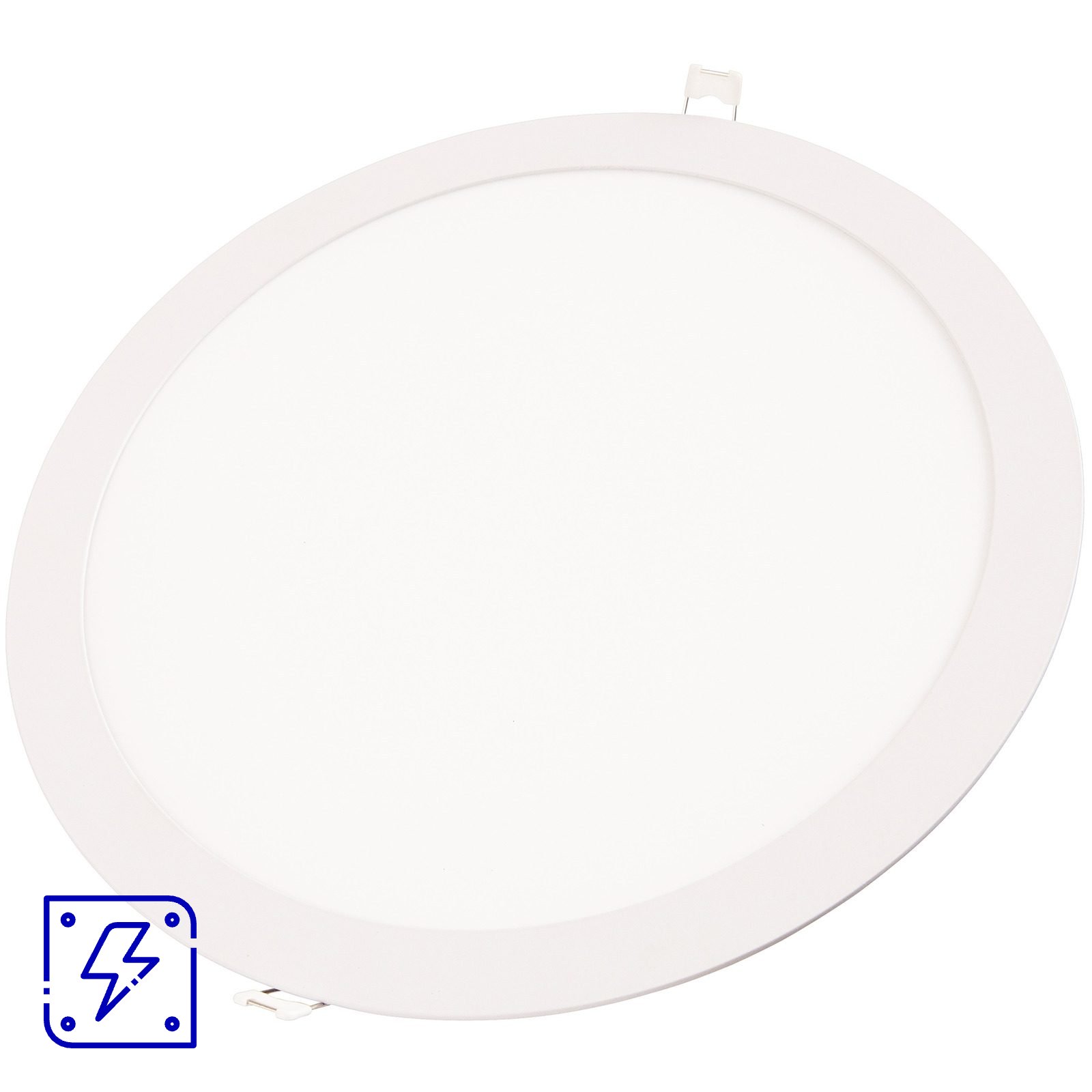Plafon Fita LED Tramontina Redondo de Embutir Branco 12 W 4000 K 840 lm Luz Neutra 20 UNIDADES EMB.MINIMA