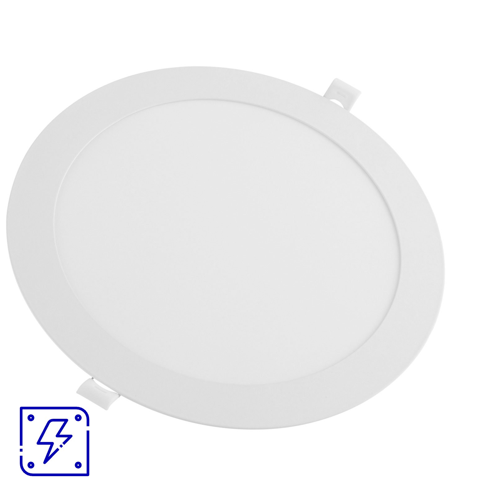 Plafon Fita LED Tramontina Redondo de Embutir Branco 18 W 4000 K 1250 lm Luz Neutra 20 UNIDADES EMB.MINIMA