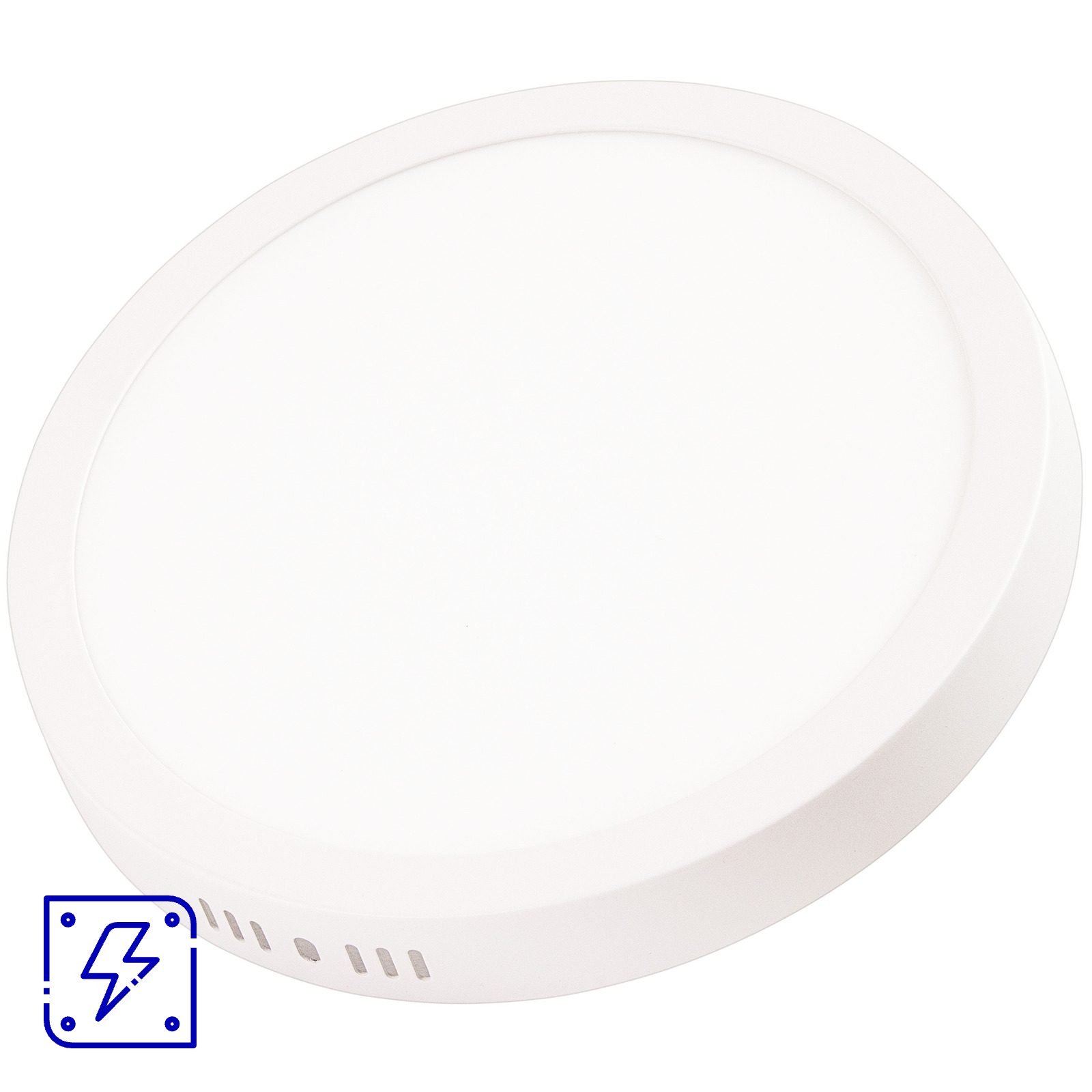 Plafon Fita LED Tramontina Redondo de Sobrepor Branco 18 W 4000 K 1250 lm Luz Neutra 20 UNIDADES EMB.MINIMA