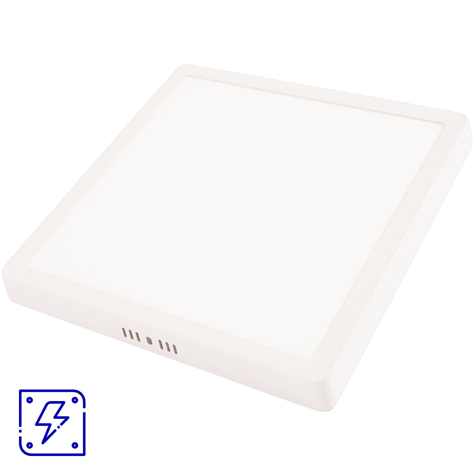Plafon Fita LED Tramontina Quadrado de Sobrepor Branco 24 W 4000 K 1680 lm Luz Neutra 20 UNIDADES EMB.MINIMA