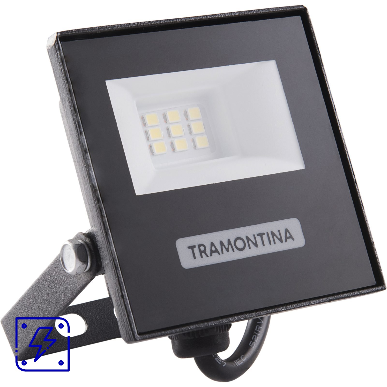Refletor de Led 10W (T10) Tramontina 6500K Luz Branca 50 UNIDADES EMB.MINIMA
