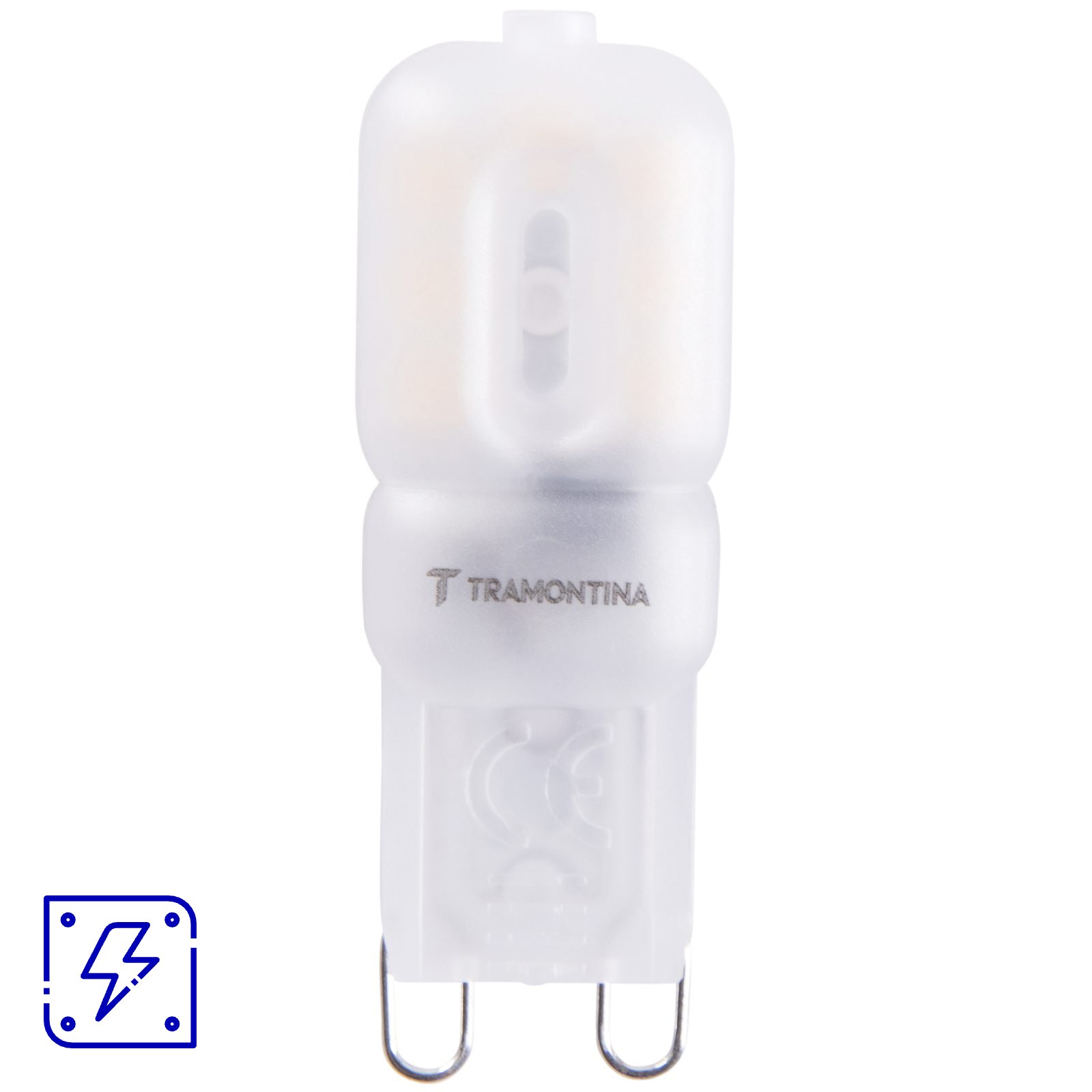 Lâmpada G9 LED Tramontina 2W 3000K 220V 10 UNIDADES EMB.MINIMA