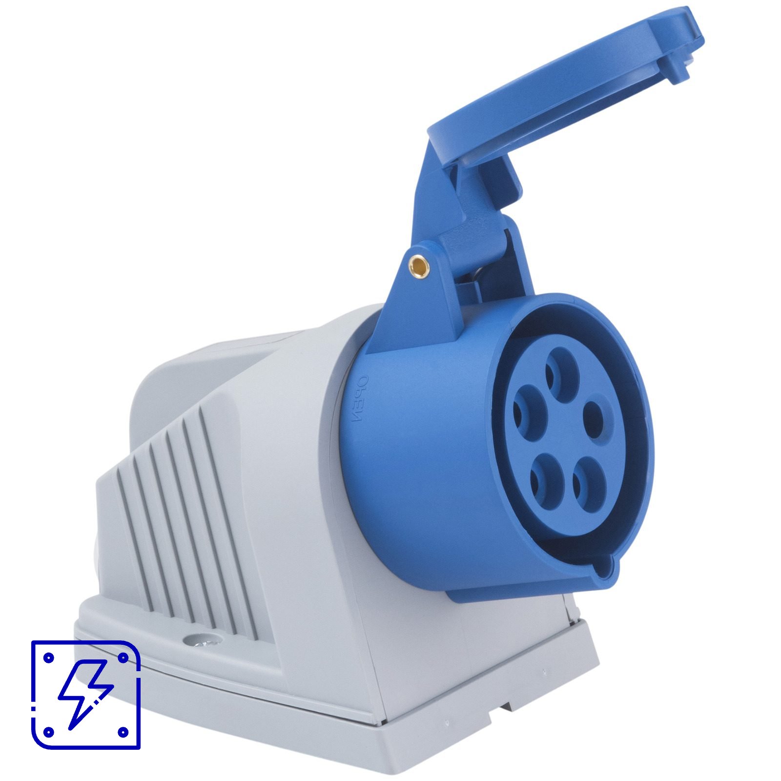 Tomada de Sobrepor Tramontina 3P+N+T 16 A 220-250 V 09h IP44 40 UNIDADES EMB.MINIMA