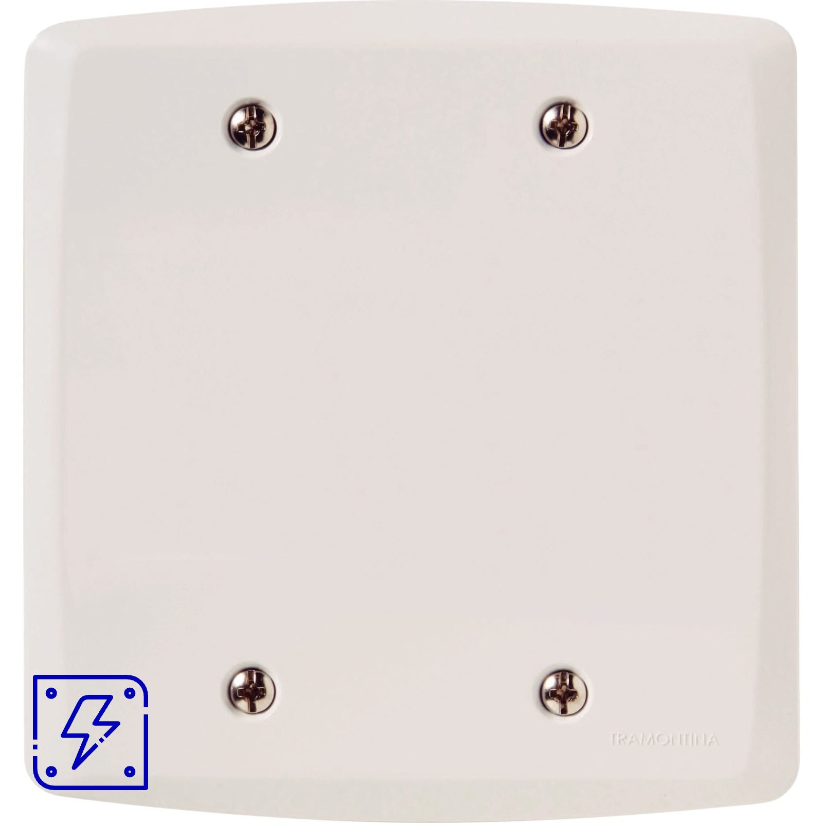 Placa Cega 4x4 Tramontina Lux² Branca 20 UNIDADES EMB.MINIMA
