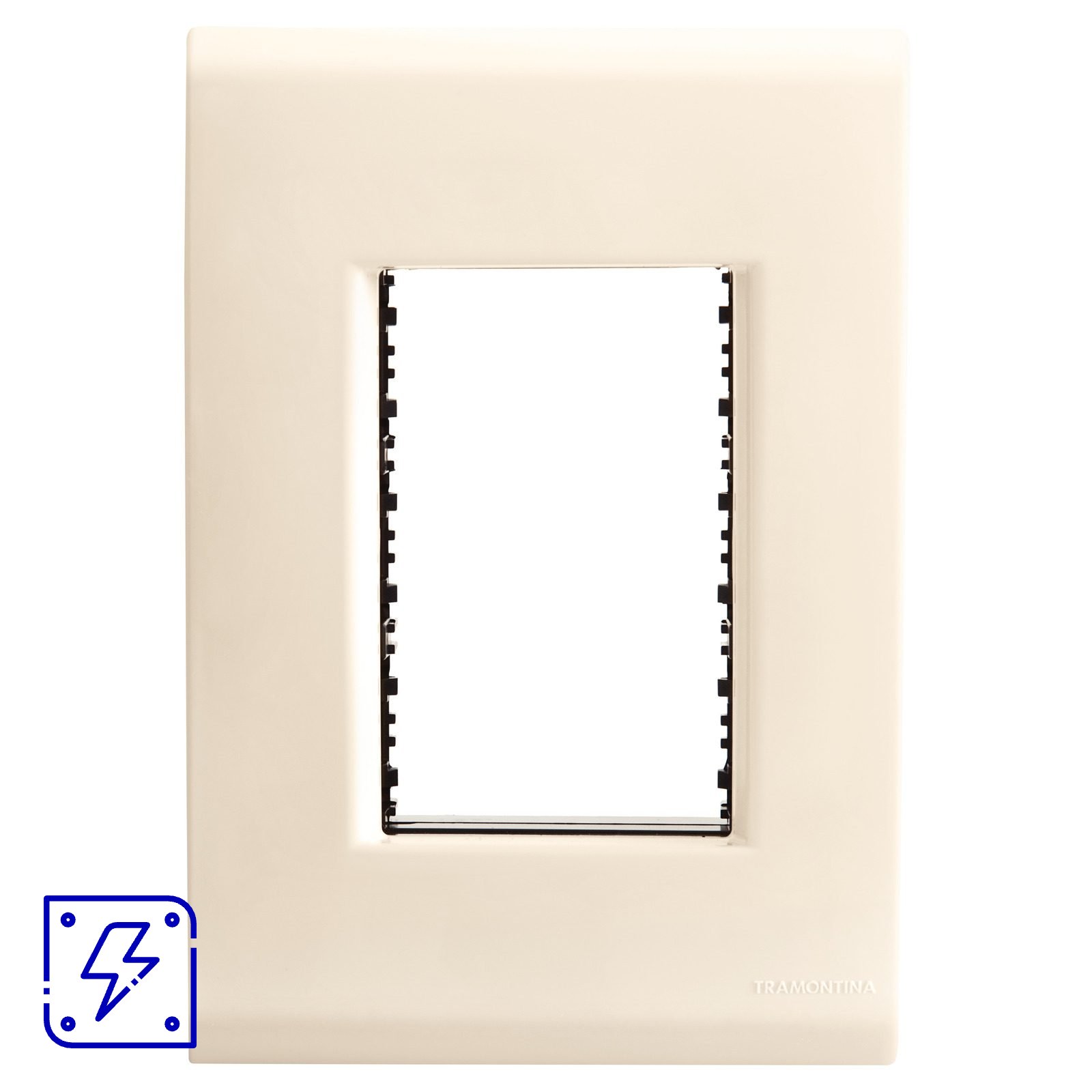 Placa 3 Postos 4x2 Tramontina Liz Bege 20 UNIDADES EMB.MINIMA
