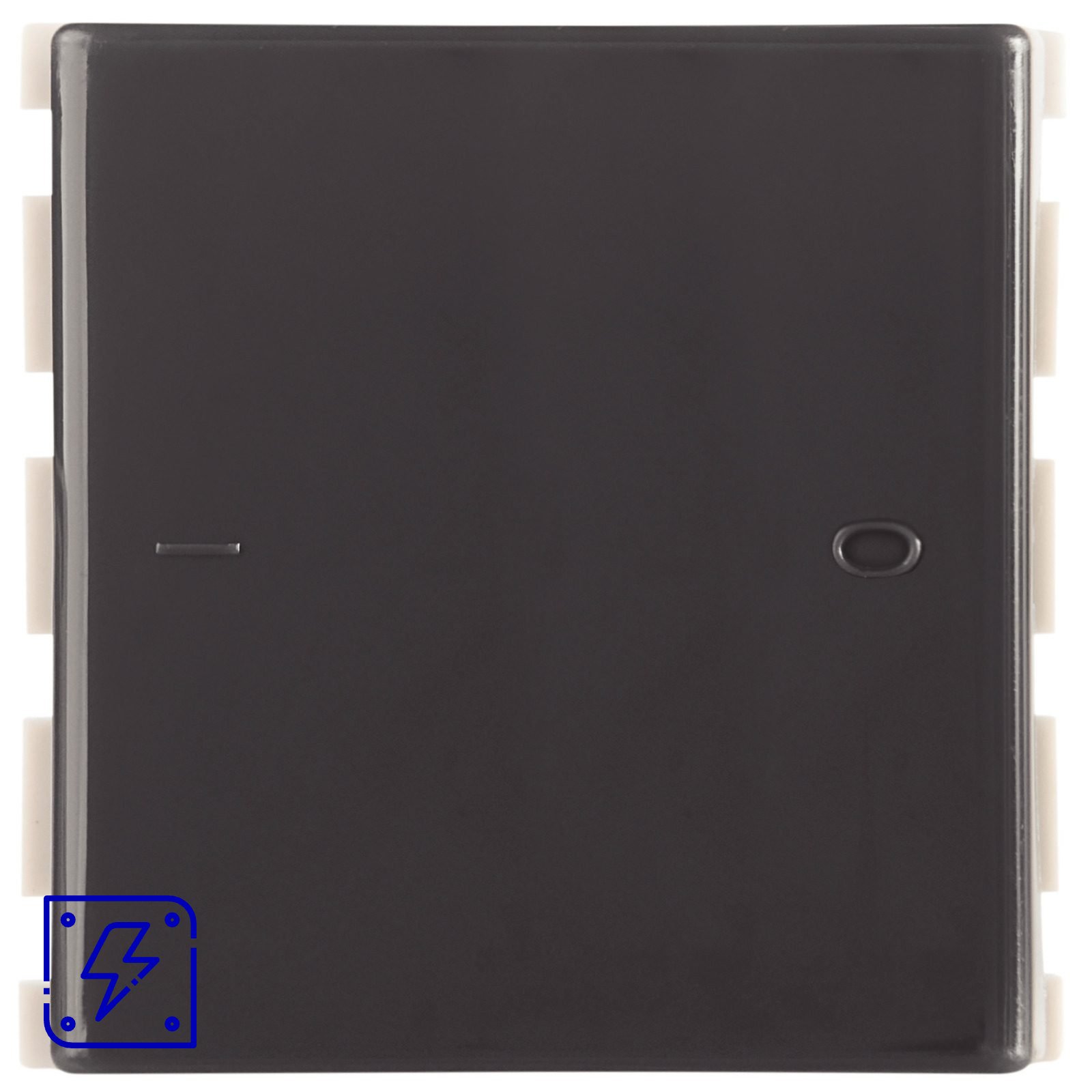 Módulo Interruptor Bipolar Simples Tramontina 25 A 250 V Grafite 5 UNIDADES EMB.MINIMA
