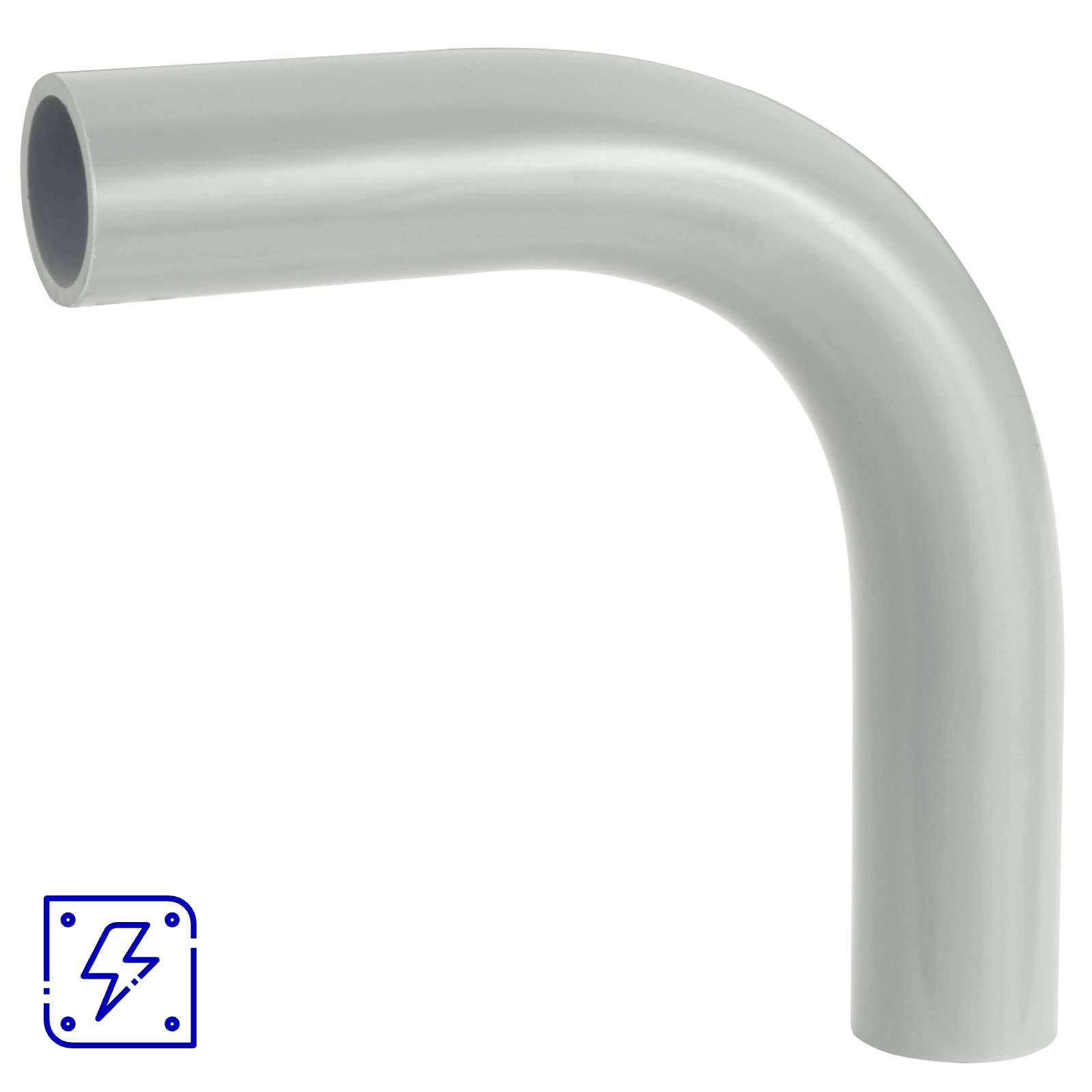 Curva Longa 90° 1/2" Tramontina Cinza 20 UNIDADES EMB.MINIMA