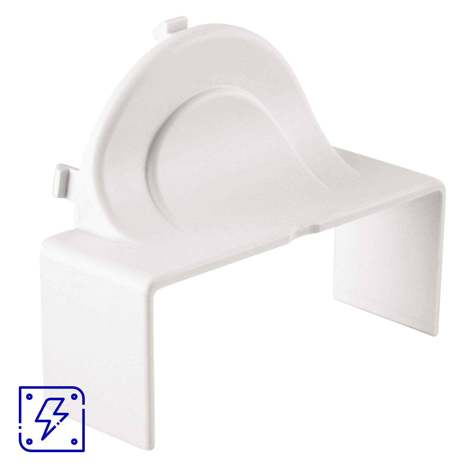 Conector de Saída para Canaleta 50x20 mm Tramontina Branco Lizflex 25 UNIDADES EMB.MINIMA