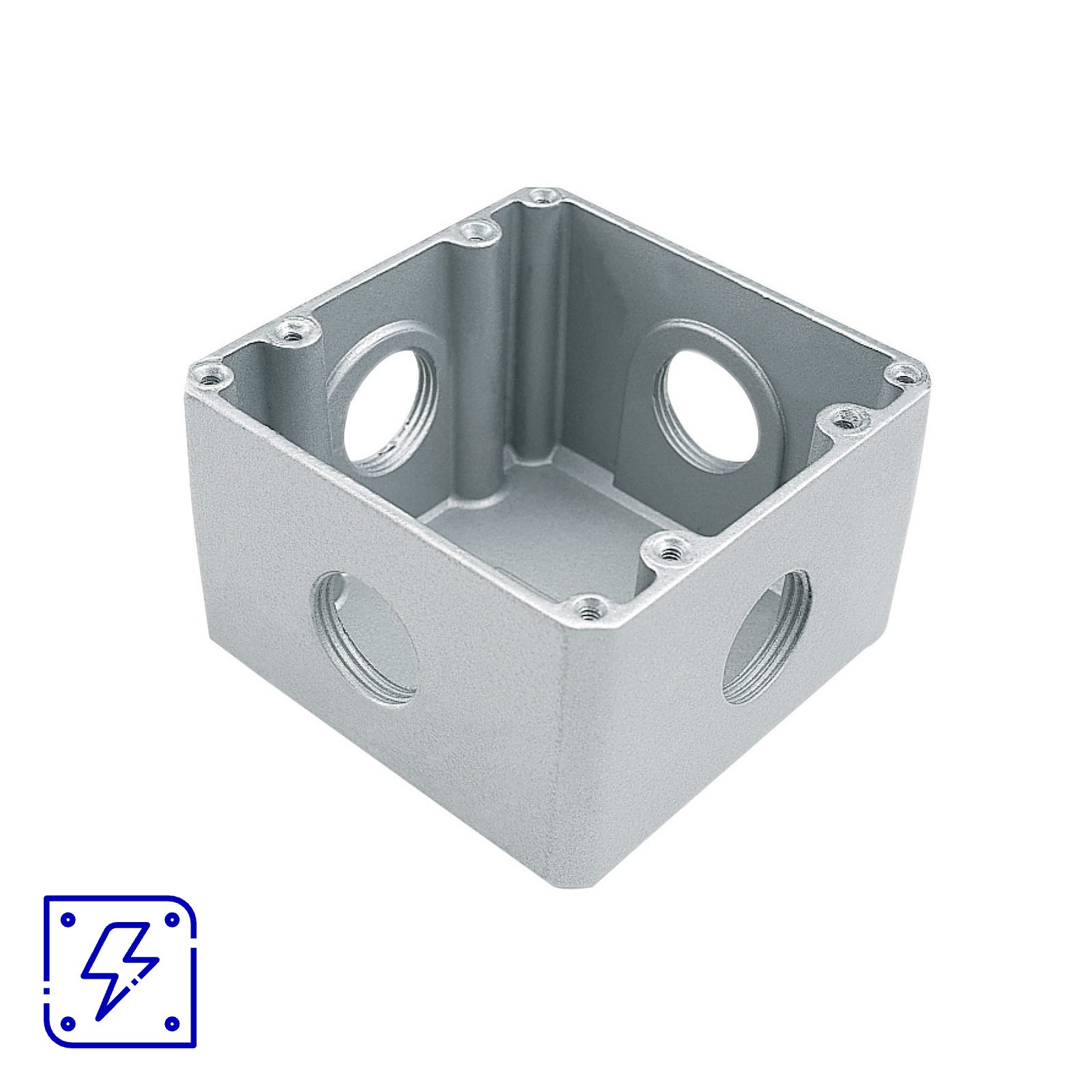 Caixa de Piso 4x4 Tramontina Alta 3/4" 12 UNIDADES EMB.MINIMA