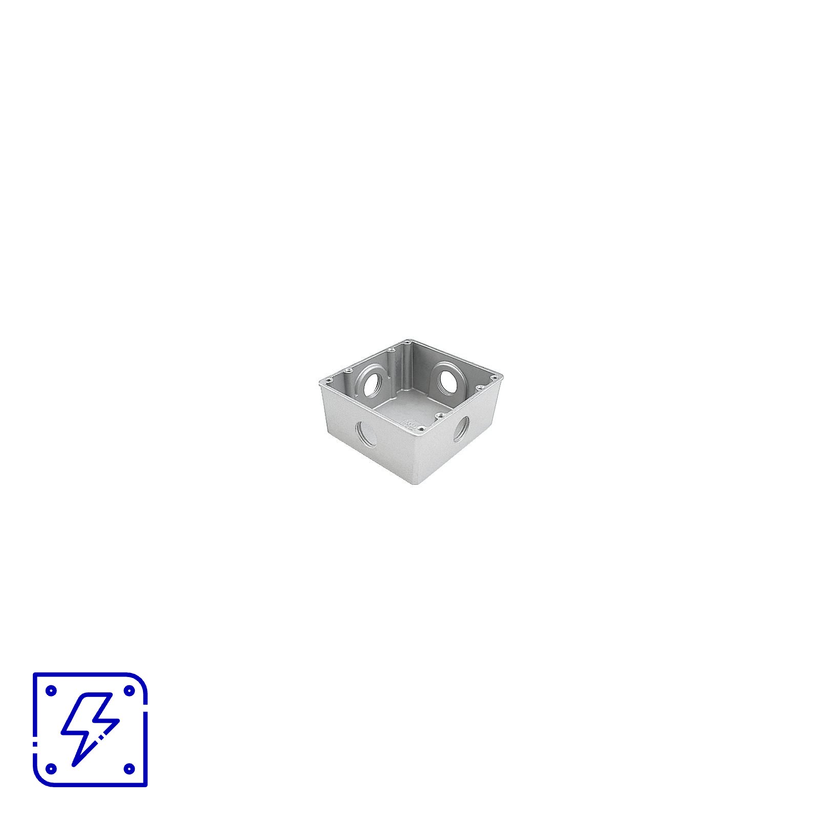 Caixa de Piso 4x4 Tramontina Baixa 1" 12 UNIDADES EMB.MINIMA