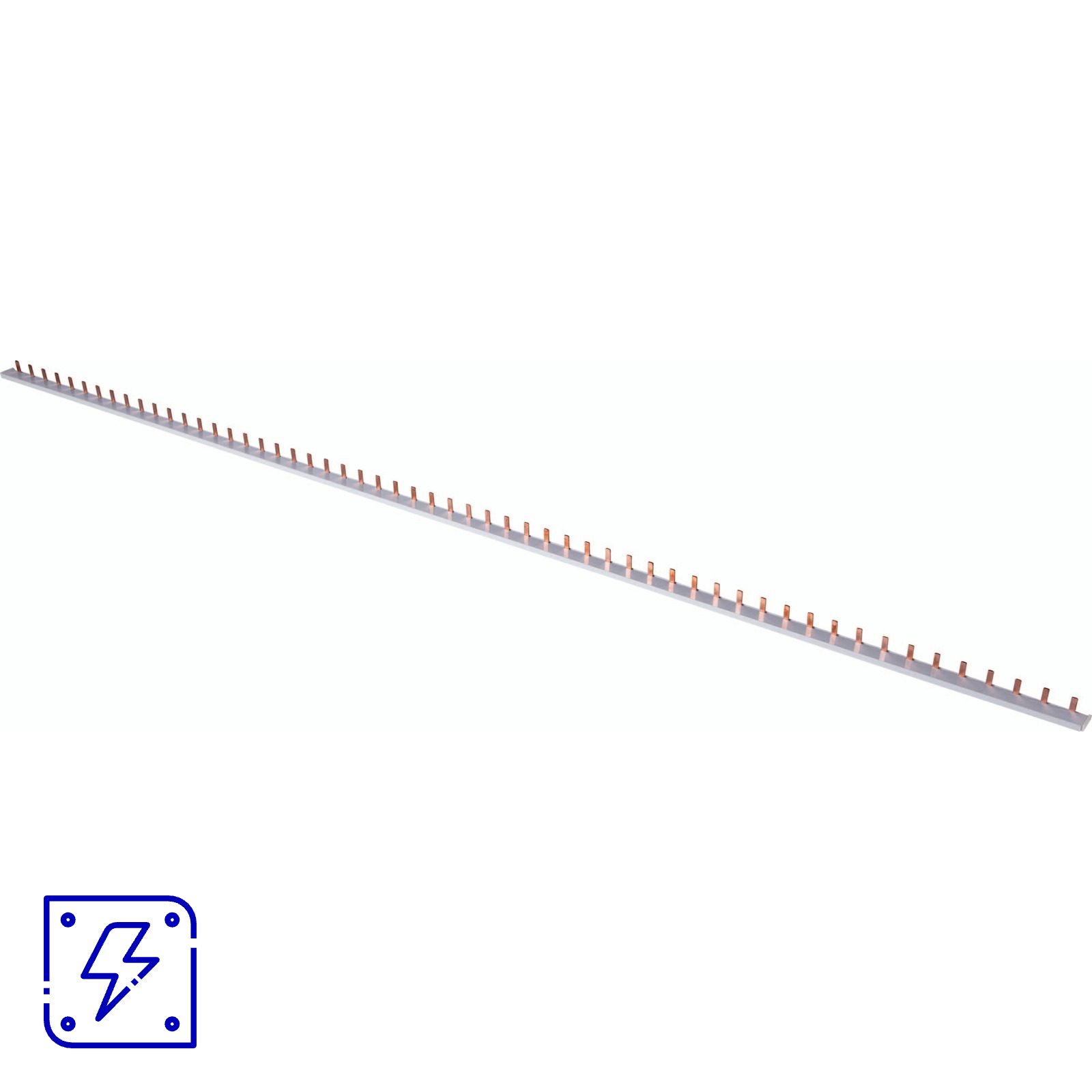 Barramento DIN 1 Fase 54 Polos Tramontina Tipo Pente 1 m 6 UNIDADES EMB.MINIMA