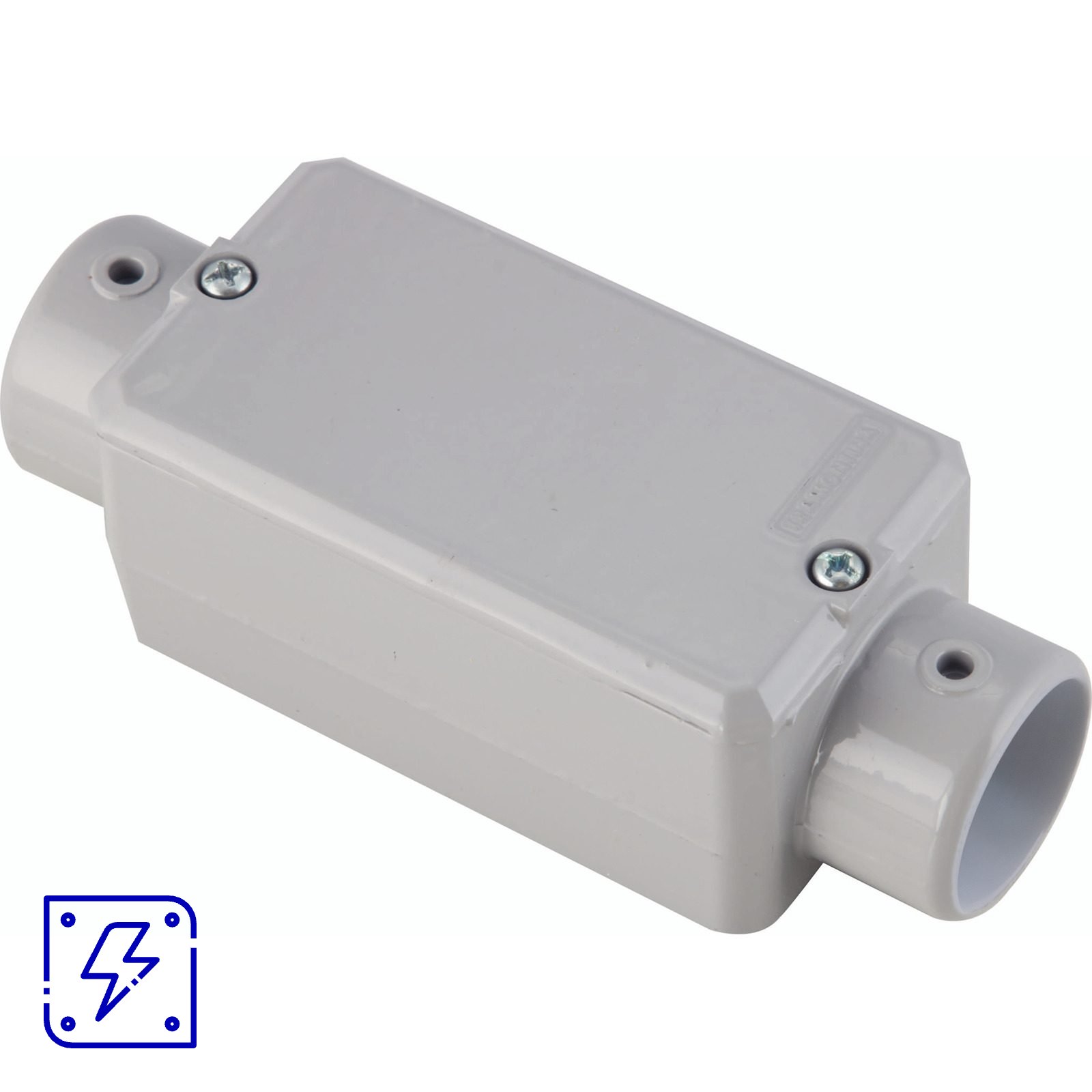 Condulete Fixo 3/4" Tipo C Tramontina com Tampa sem Rosca 12 UN. EMB.MINIMA