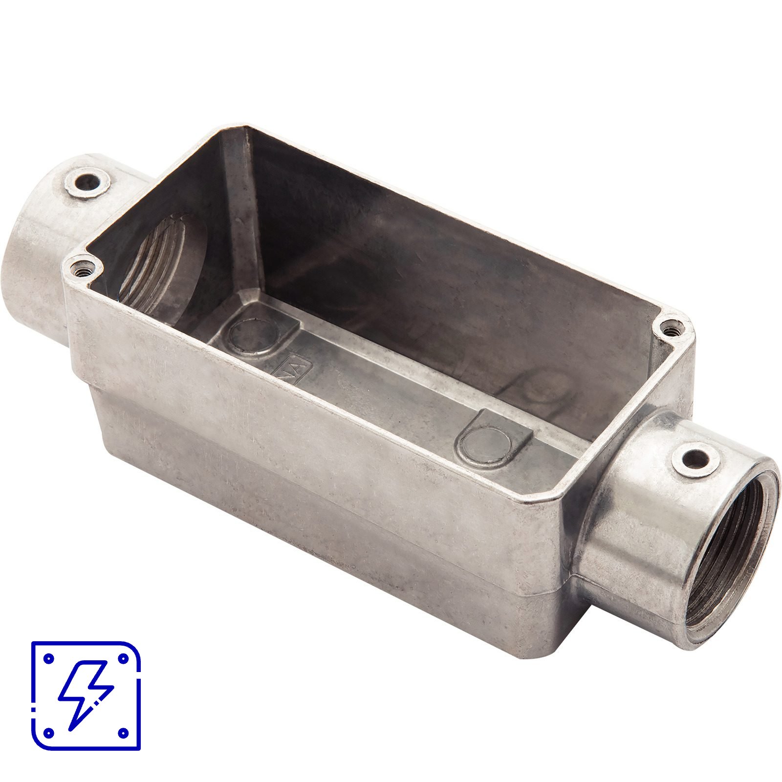 Condulete Fixo 1" Tipo C Tramontina sem Tampa com Rosca BSP 12 UNIDADES EMB.MINIMA