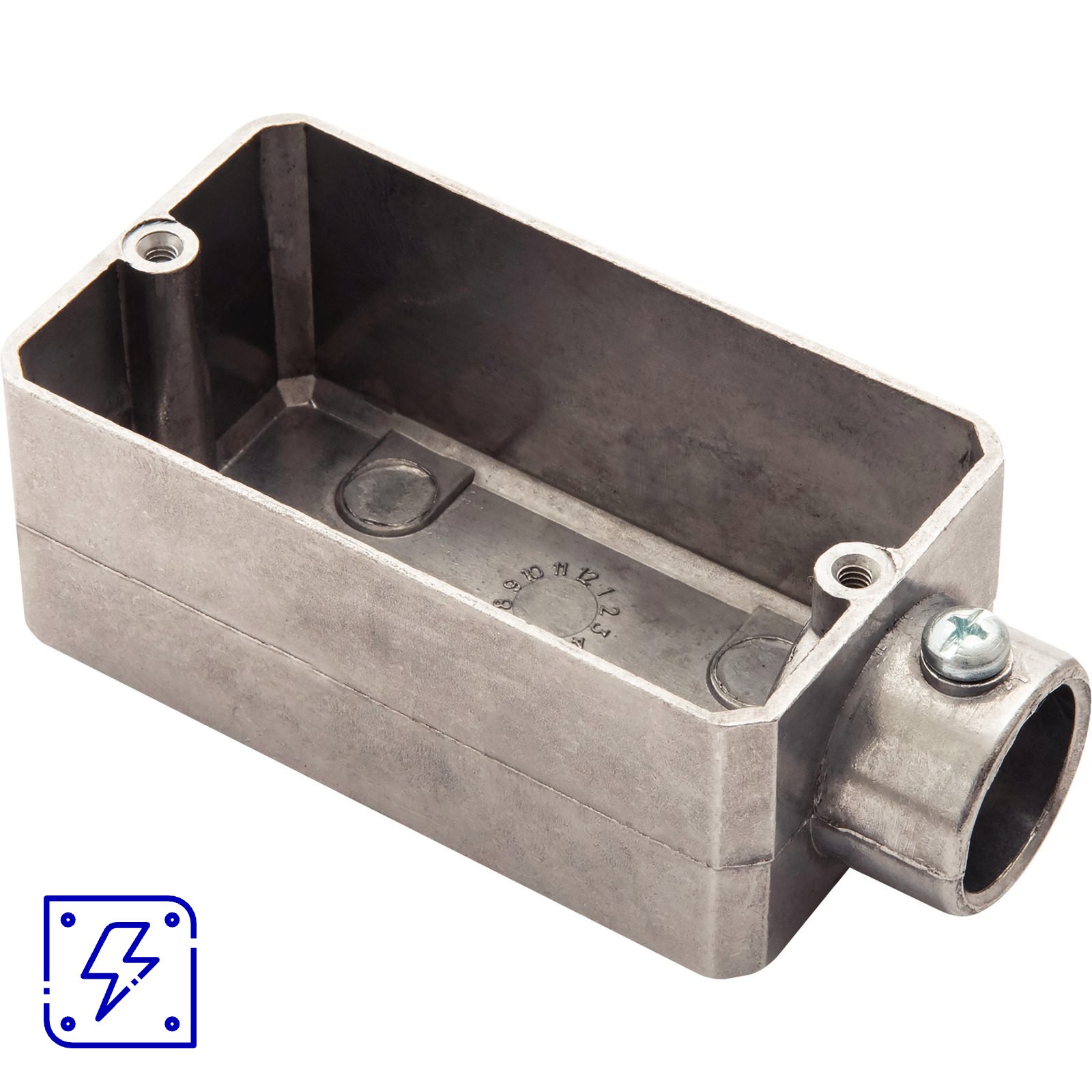 Condulete Fixo 3/4" Tipo E Tramontina sem Tampa e sem Rosca 12 UNIDADES EMB.MINIMA