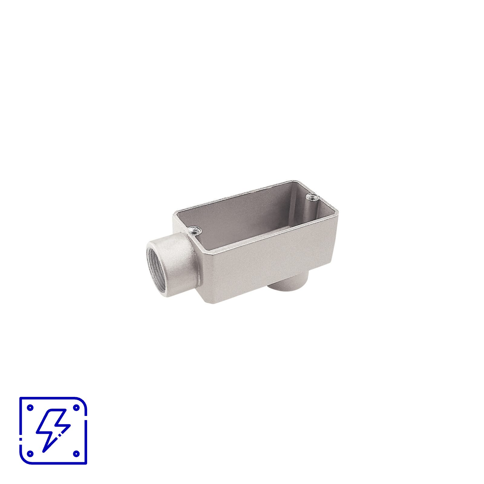 Condulete Fixo 4" Tipo LB Tramontina com Tampa e Rosca com Pintura Eletrostática a Pó 1 UNIDADES EMB.MINIMA