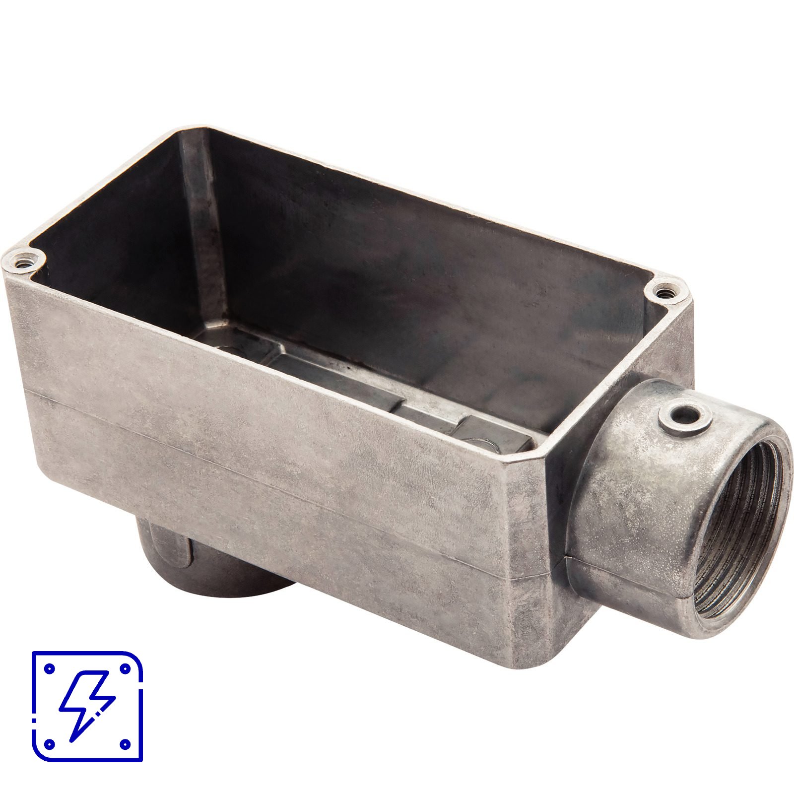 Condulete Fixo 1" Tipo LB Tramontina com Rosca BSP e sem Tampa 12 UNIDADES EMB.MINIMA
