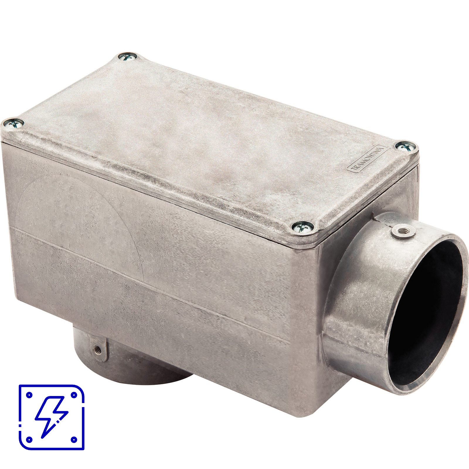 Condulete Fixo 2" Tipo LB Tramontina com Tampa sem Rosca 6 UNIDADES EMB.MINIMA