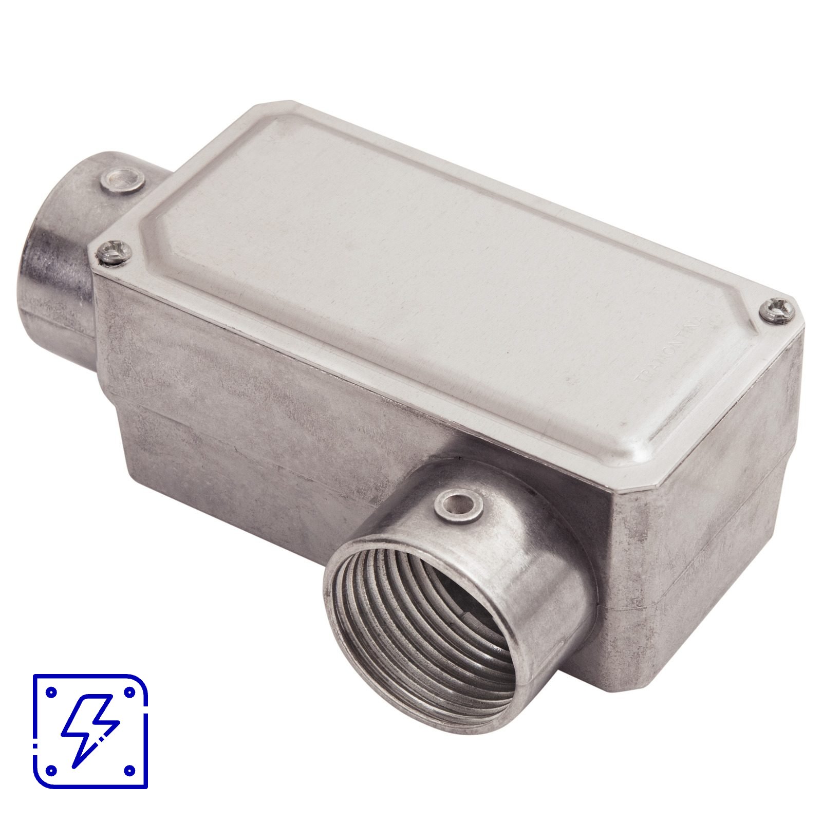 Condulete Fixo 1" Tipo LL Tramontina com Tampa e Rosca 12 UNIDADES EMB.MINIMA
