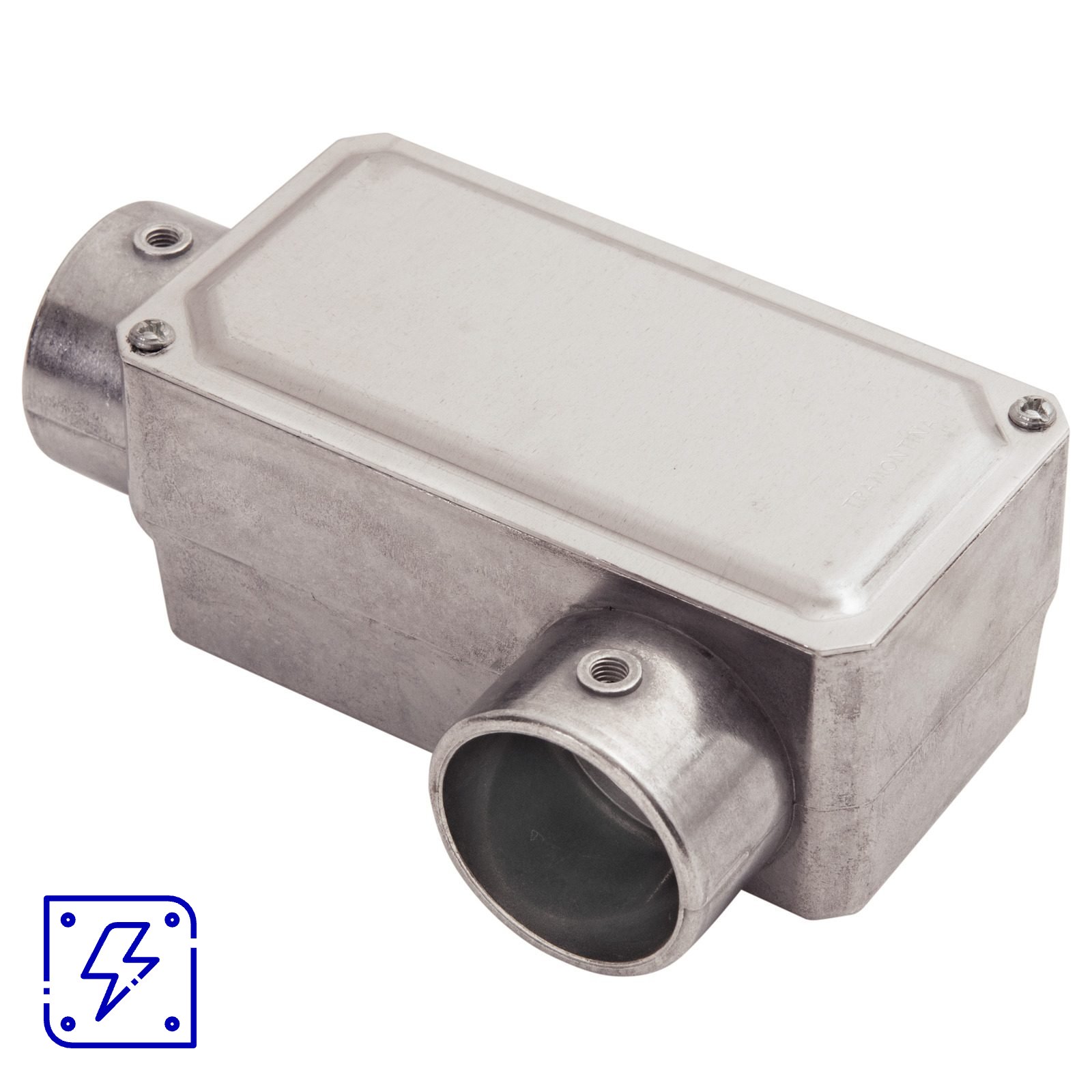 Condulete Fixo 1" Tipo LL Tramontina com Tampa sem Rosca 12 UNIDADES EMB.MINIMA