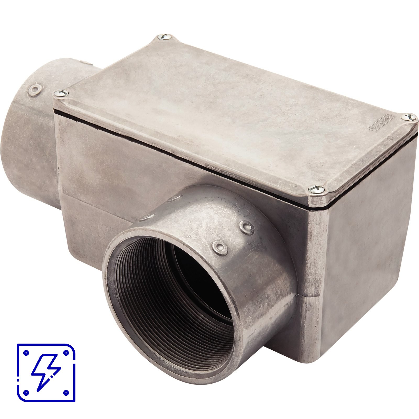 Condulete Fixo 4" Tipo LL Tramontina com Tampa e com Rosca 1 UNIDADES EMB.MINIMA