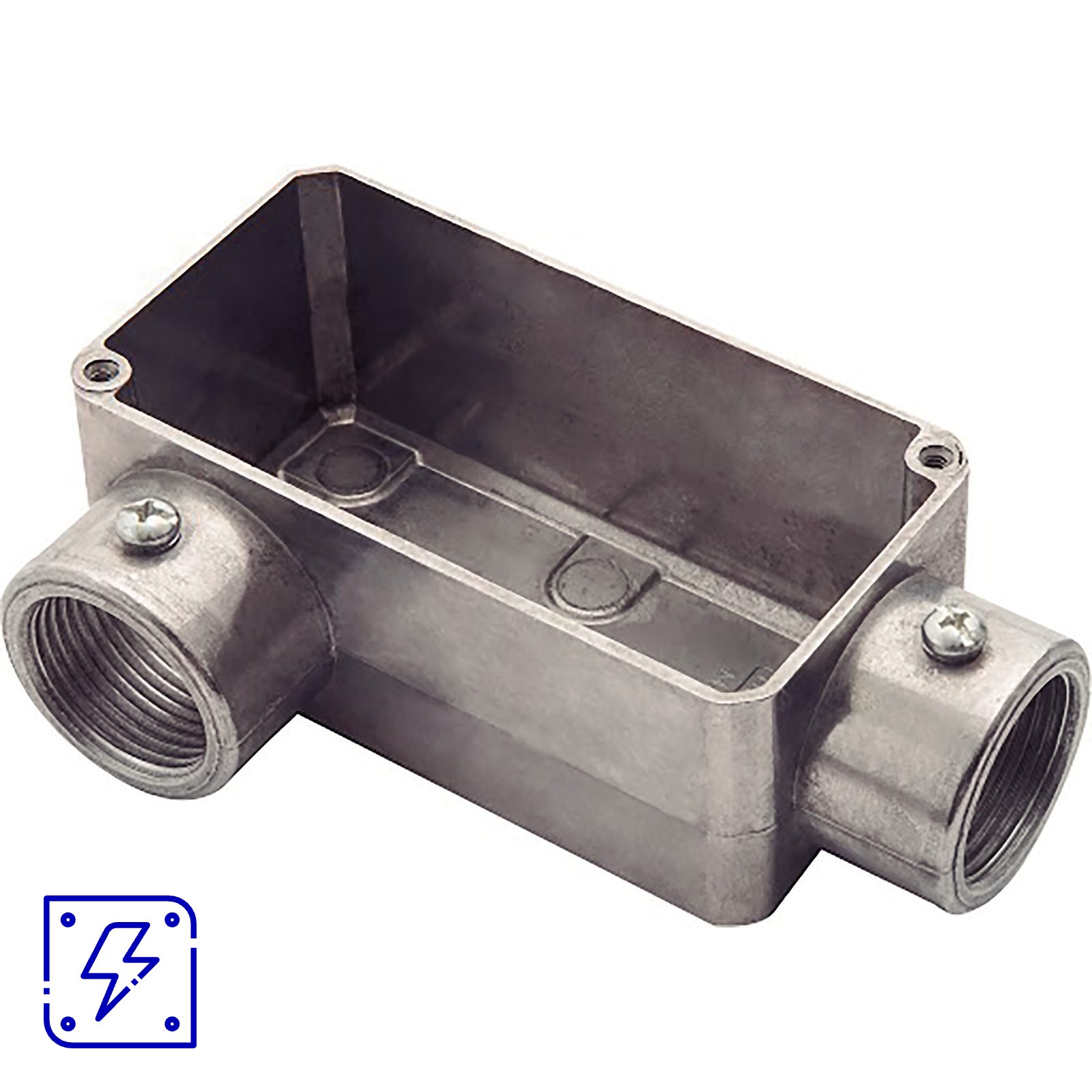 Condulete Fixo 1" Tipo LR Tramontina sem Tampa e com Rosca 12 UNIDADES EMB.MINIMA