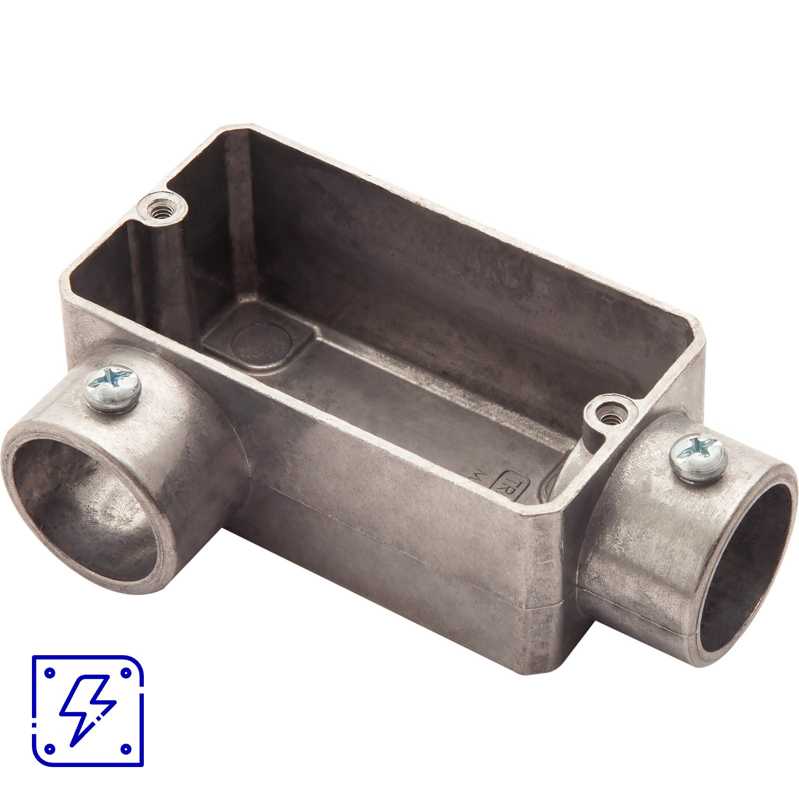 Condulete Fixo 1/2" Tipo LR Tramontina sem Tampa e sem Rosca 12 UNIDADES EMB.MINIMA