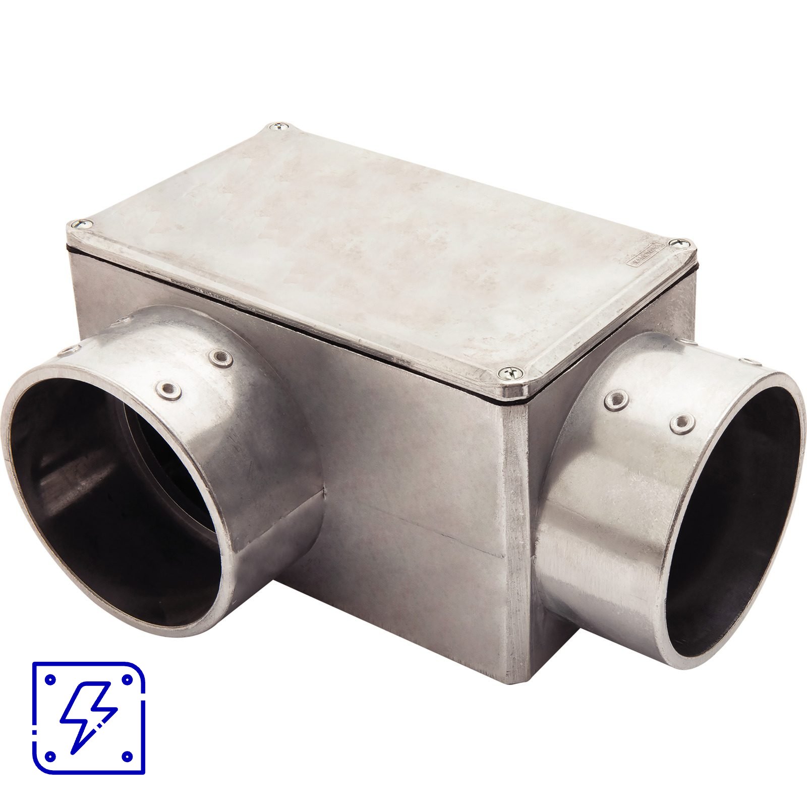 Condulete Fixo 4" Tipo LR Tramontina com Tampa e sem Rosca 1 UNIDADES EMB.MINIMA