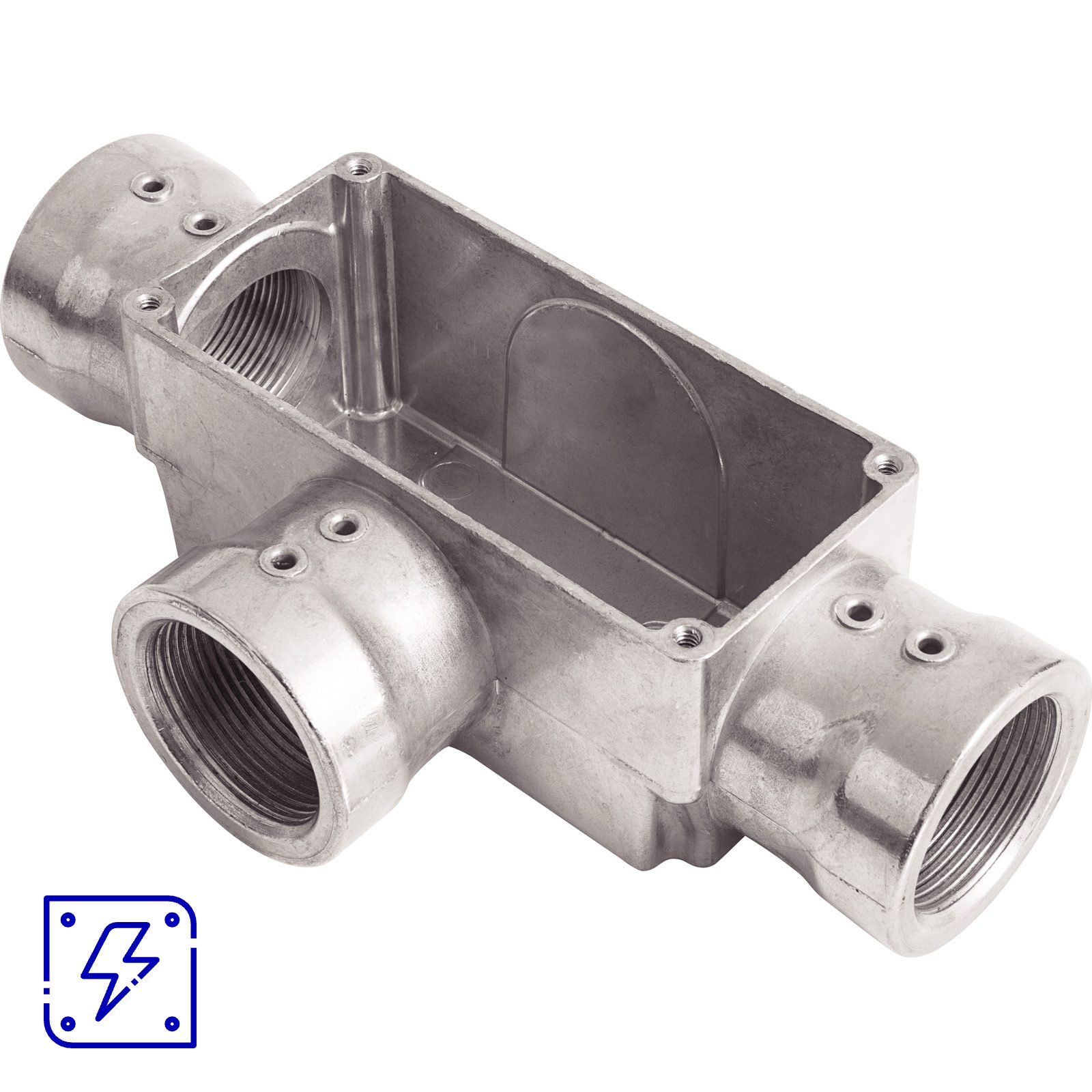 Condulete TG 1.1/2" Tipo T Classe V Tramontina com Rosca 6 UNIDADES EMB.MINIMA