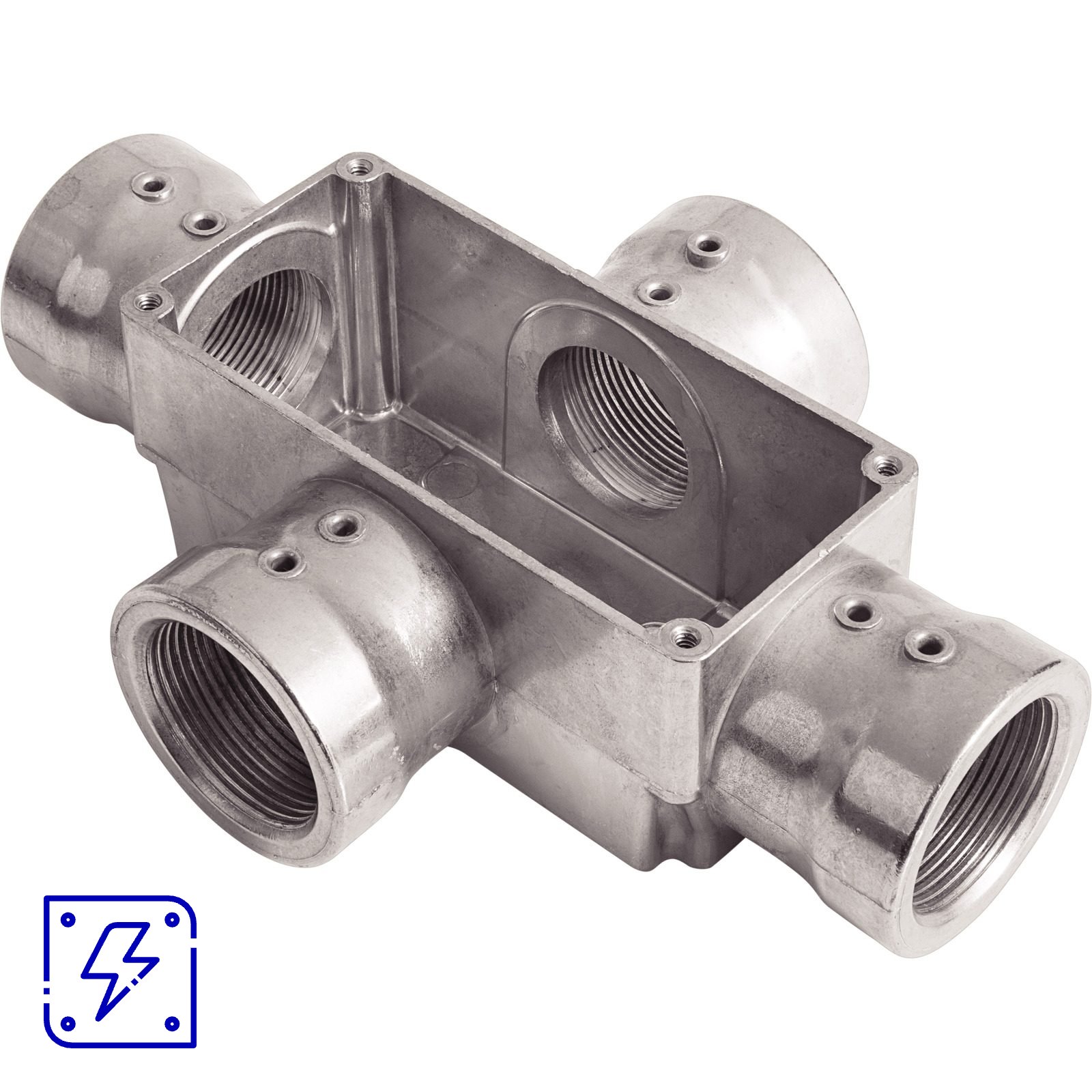 Condulete TG 1" Tipo X Classe V Tramontina com Rosca 6 UNIDADES EMB.MINIMA