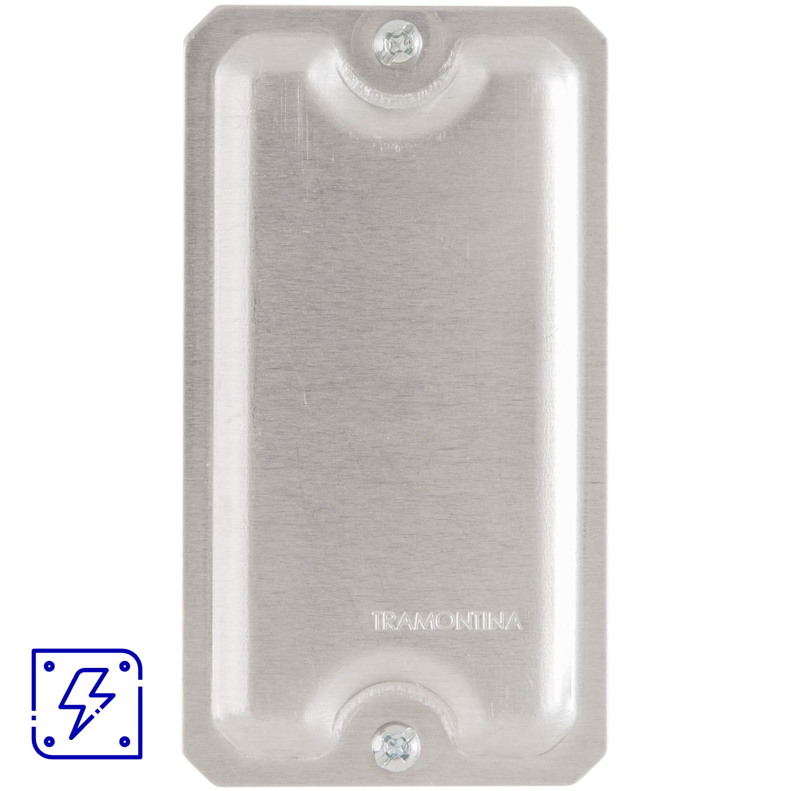 Tampa Cega 1/2" e 3/4" Tramontina em Alumínio Estampado 36 UNIDADES EMB.MINIMA