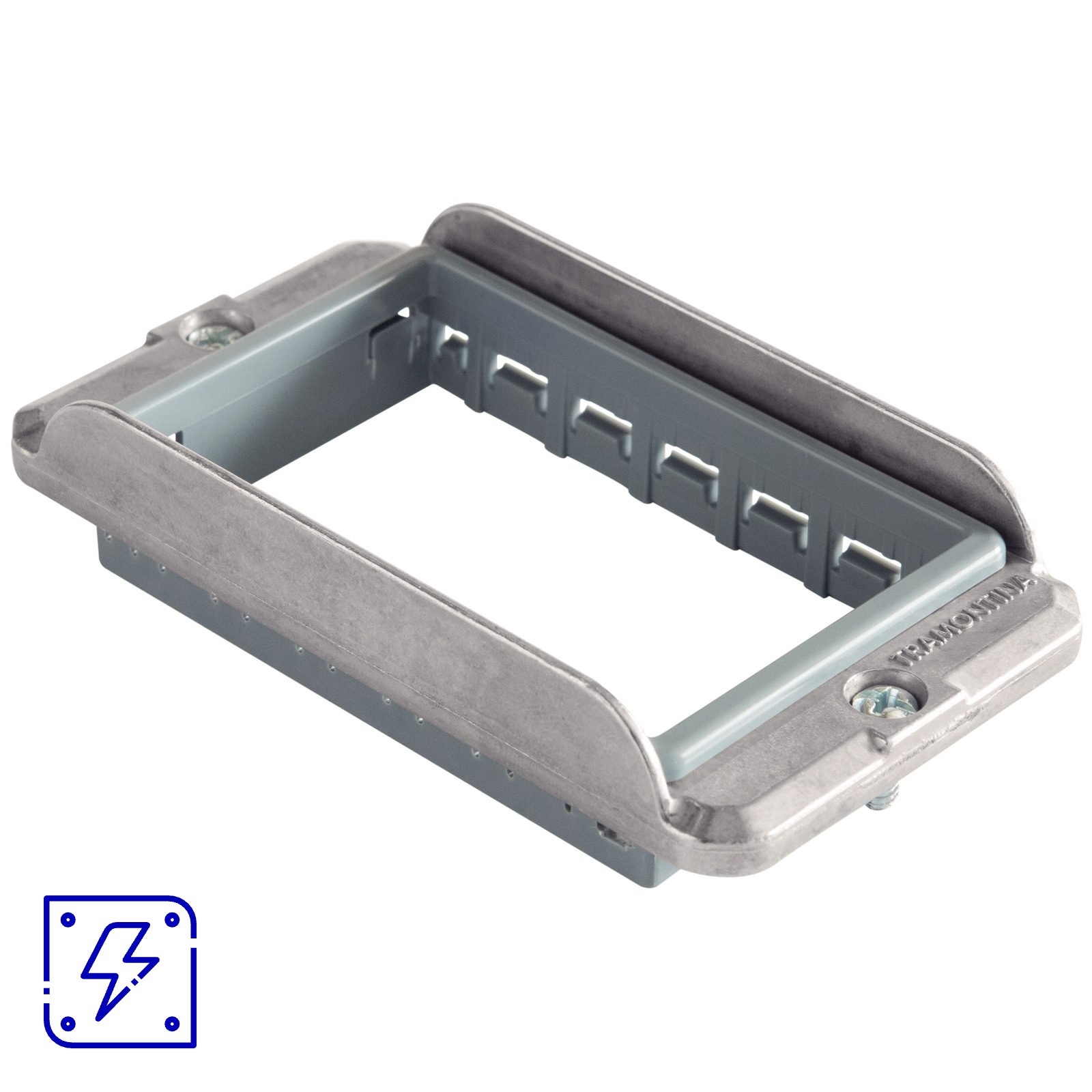 Tampa 3 Postos 1/2" e 3/4" Tramontina sem Pintura e sem Vedação 24 UNIDADES EMB.MINIMA