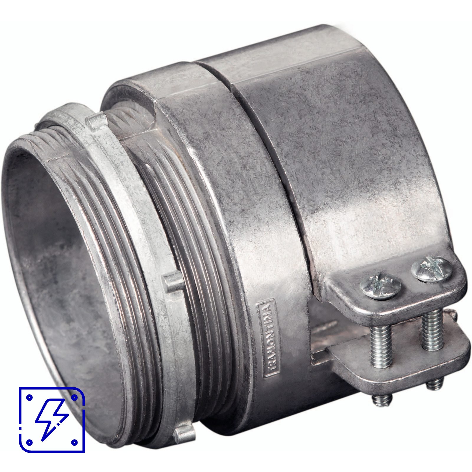 Conector Reto 3" Tramontina com Rosca 5 UNIDADES EMB.MINIMA