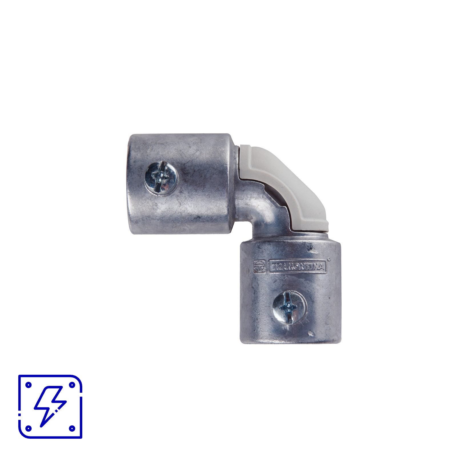Conector Curvo 1" Tramontina sem Rosca 20 UNIDADES EMB.MINIMA