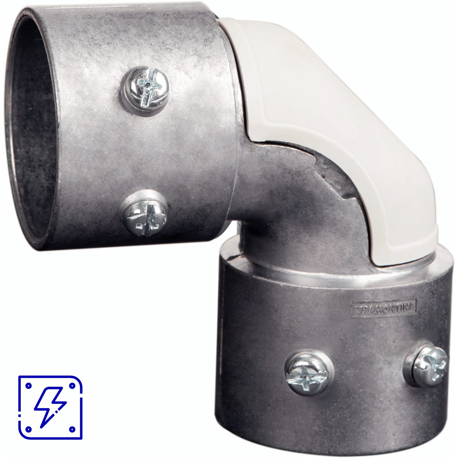 Conector Curvo 2" Tramontina sem Rosca 10 UNIDADES EMB.MINIMA
