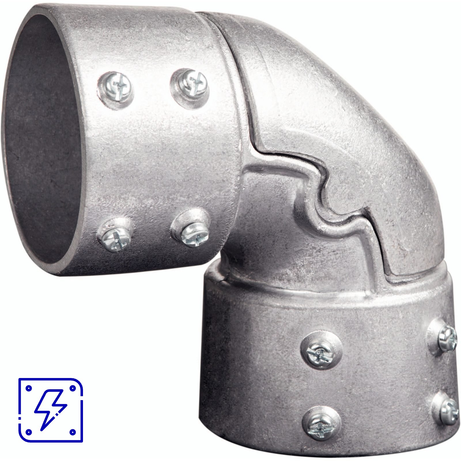 Conector Curvo 3" Tramontina sem Rosca 5 UNIDADES EMB.MINIMA