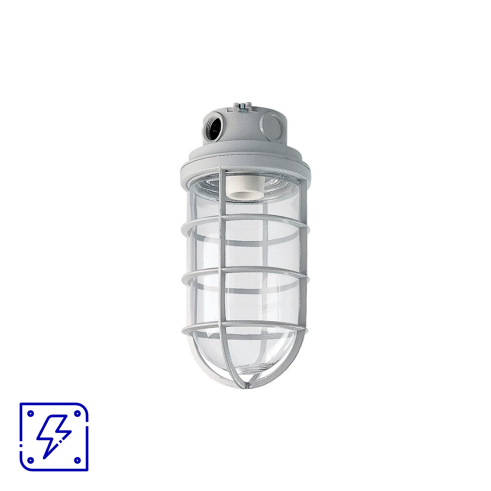 Blindado Plafonier 300 W Tramontina em Alumínio com Soquete E-27 1 UNIDADES EMB.MINIMA