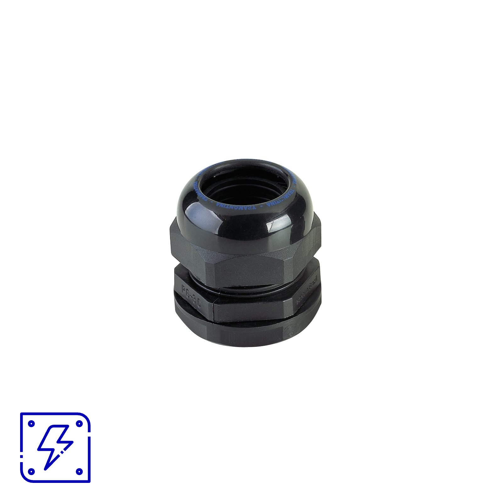 Conector prensa-cabo 1.1/4" cor preto 25 UNIDADES EMB.MINIMA