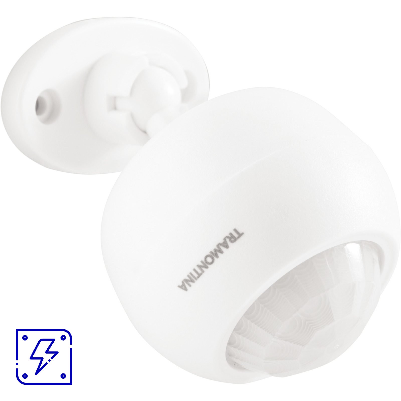 Sensor de Presença 360° Articulado de Parede e Teto Tramontina Bivolt com Fotocélula Branco 10 UNIDADES EMB.MINIMA