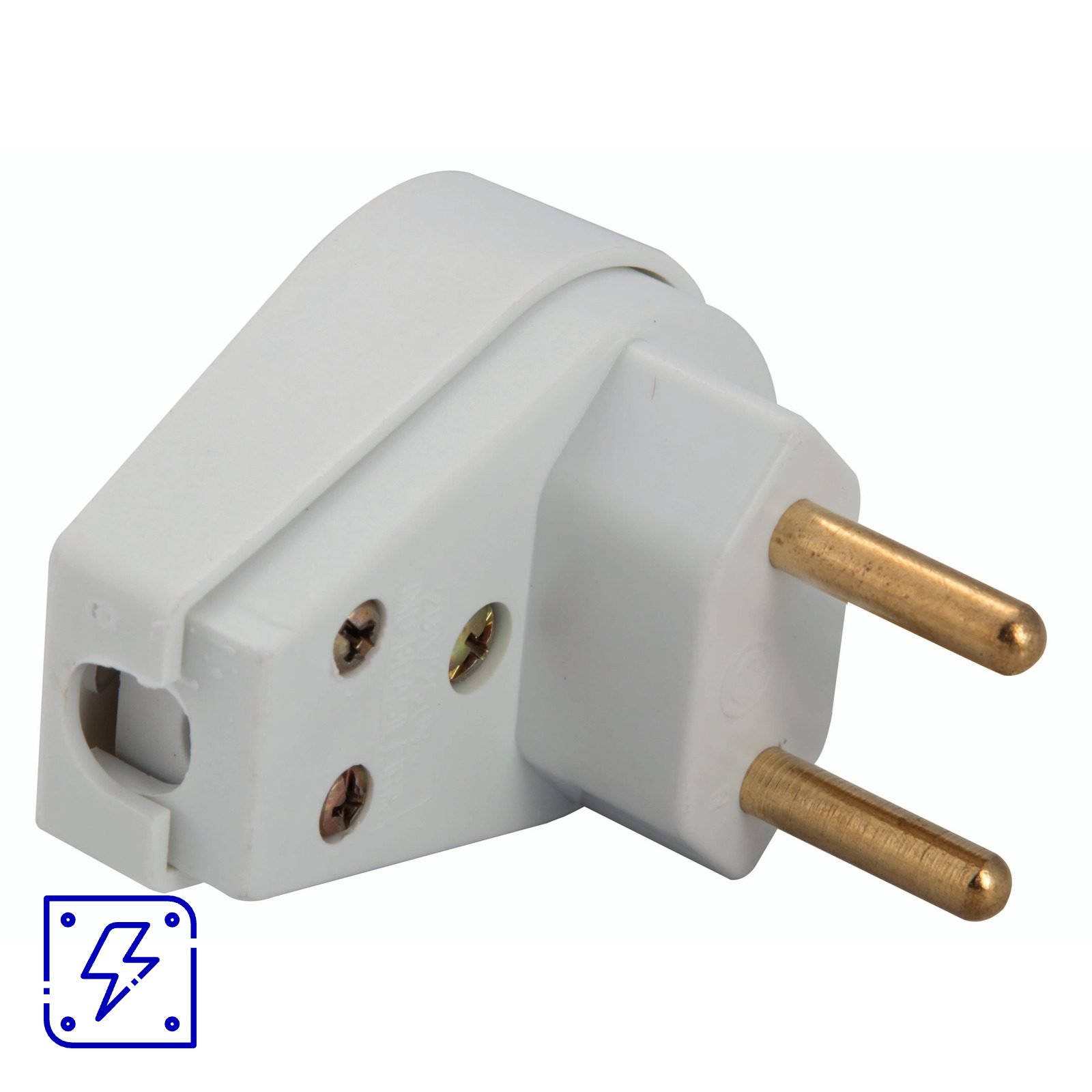 Plugue Angular 2P 250 V 20 A Tramontina Cinza 30 UNIDADES EMB.MINIMA